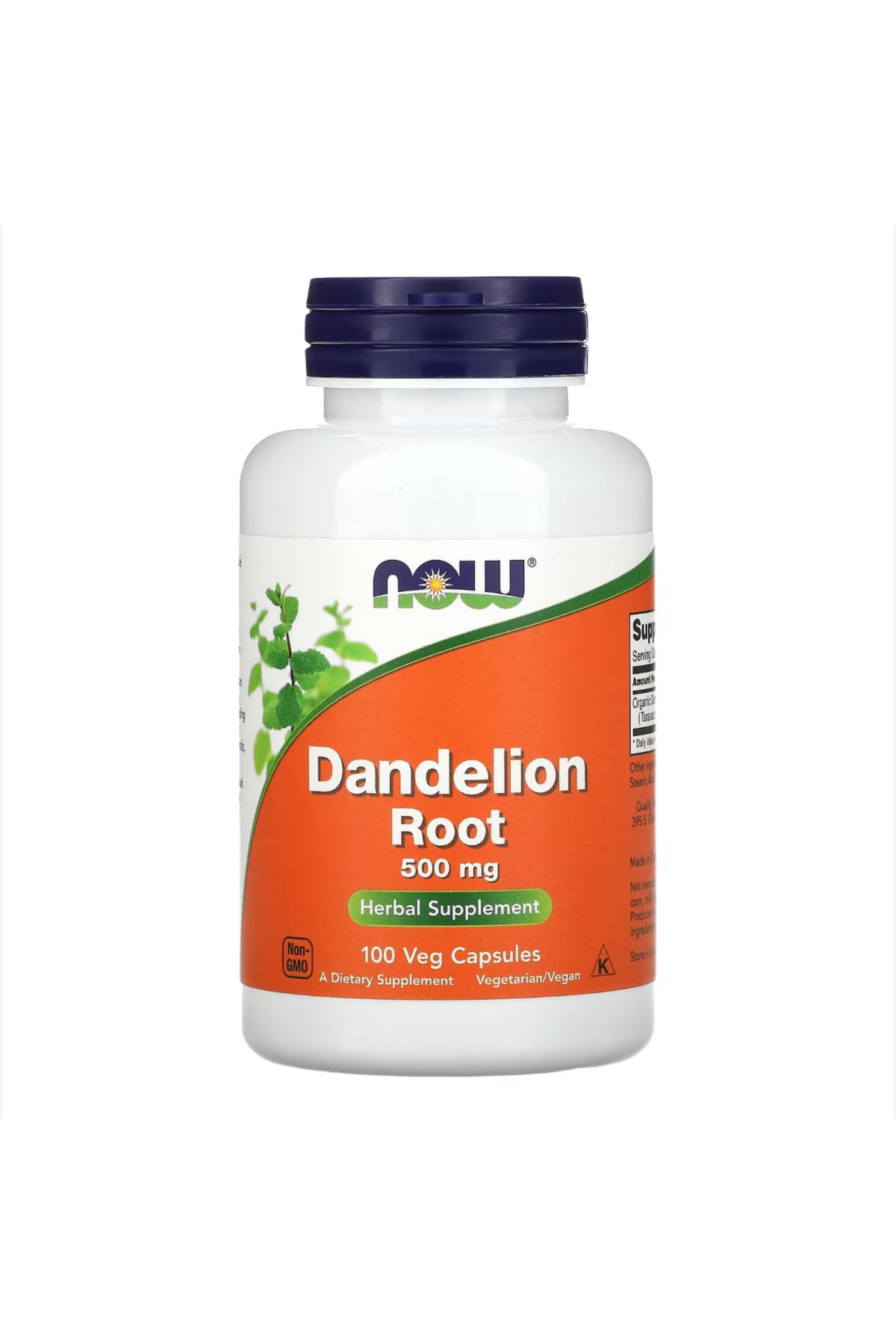 Now Foods , Dandelion Root, 500 mg, 100 Veg Capsules vr66