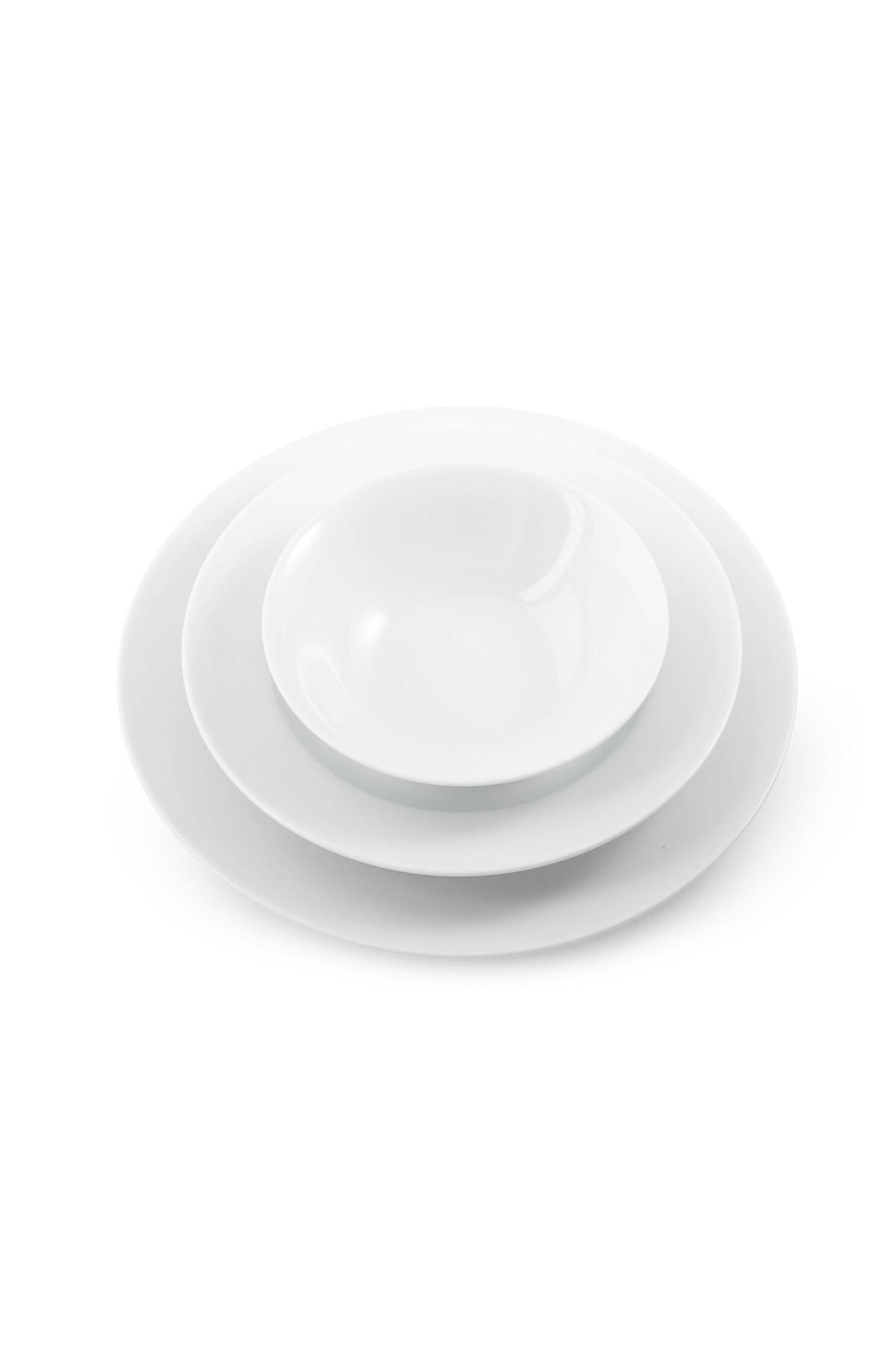 Dania-30-piece white dinner set serves 6 people 3