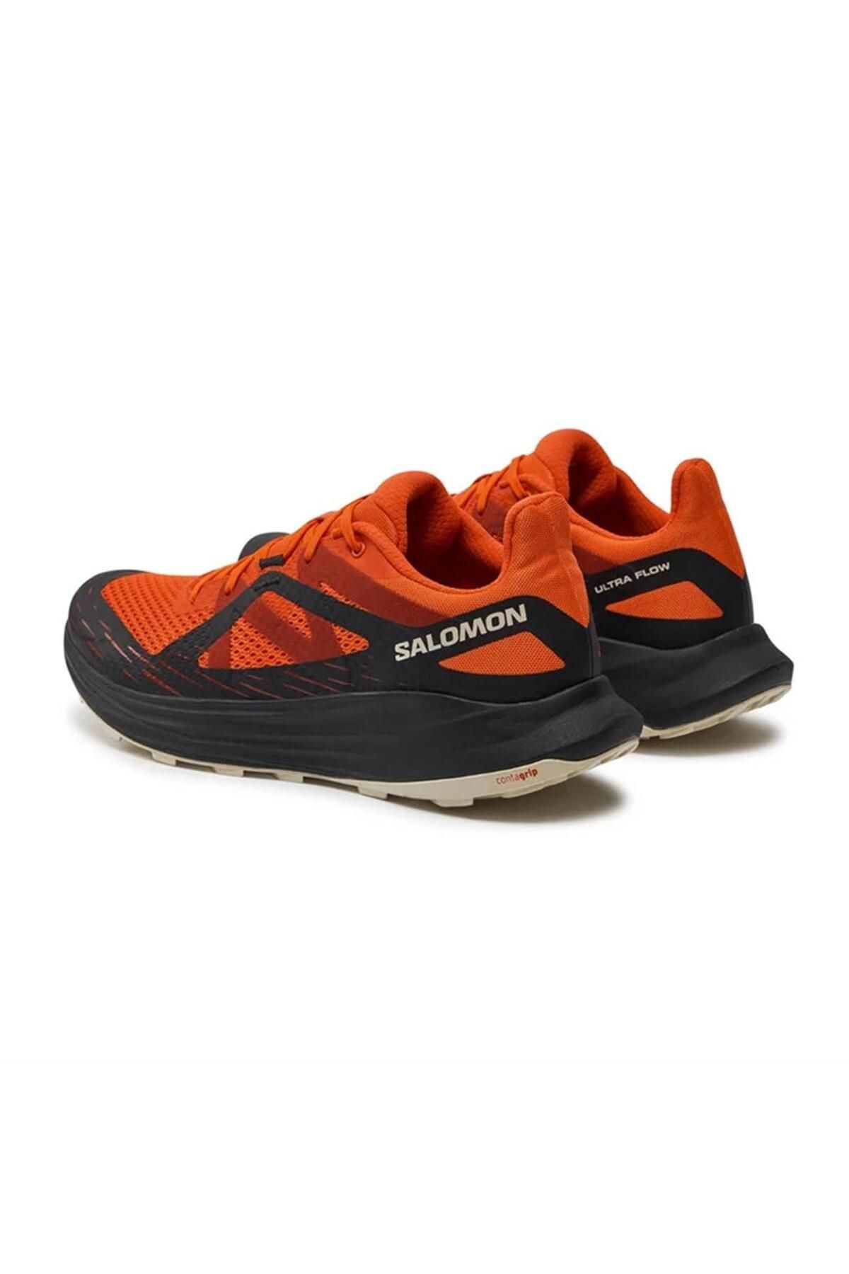 Salomon-Men's Ultra Flow Running Shoes - Red L 47525400 2