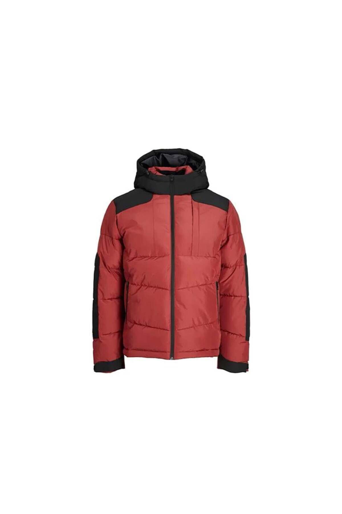 کت مردانه ژکوتیس پافر مستر 12239001 قهوه ای Jack & Jones