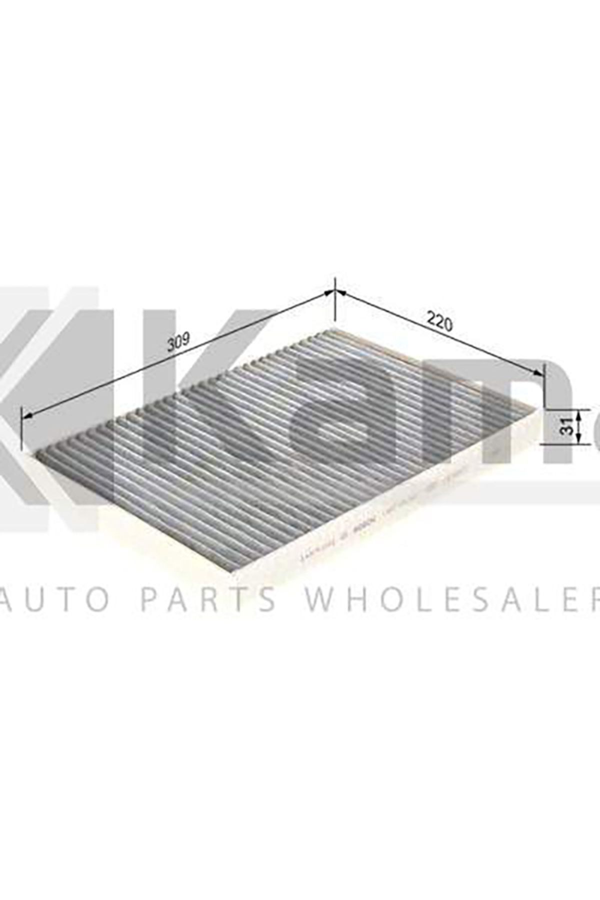 Bosch 4M0819439A POLEN FİLTRESİ (KARBONLU) AUDI A4 / A5 / Q7 15-