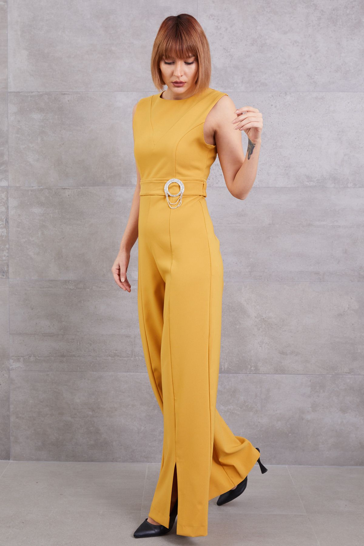 DPARİS-Belted Jumpsuit 5