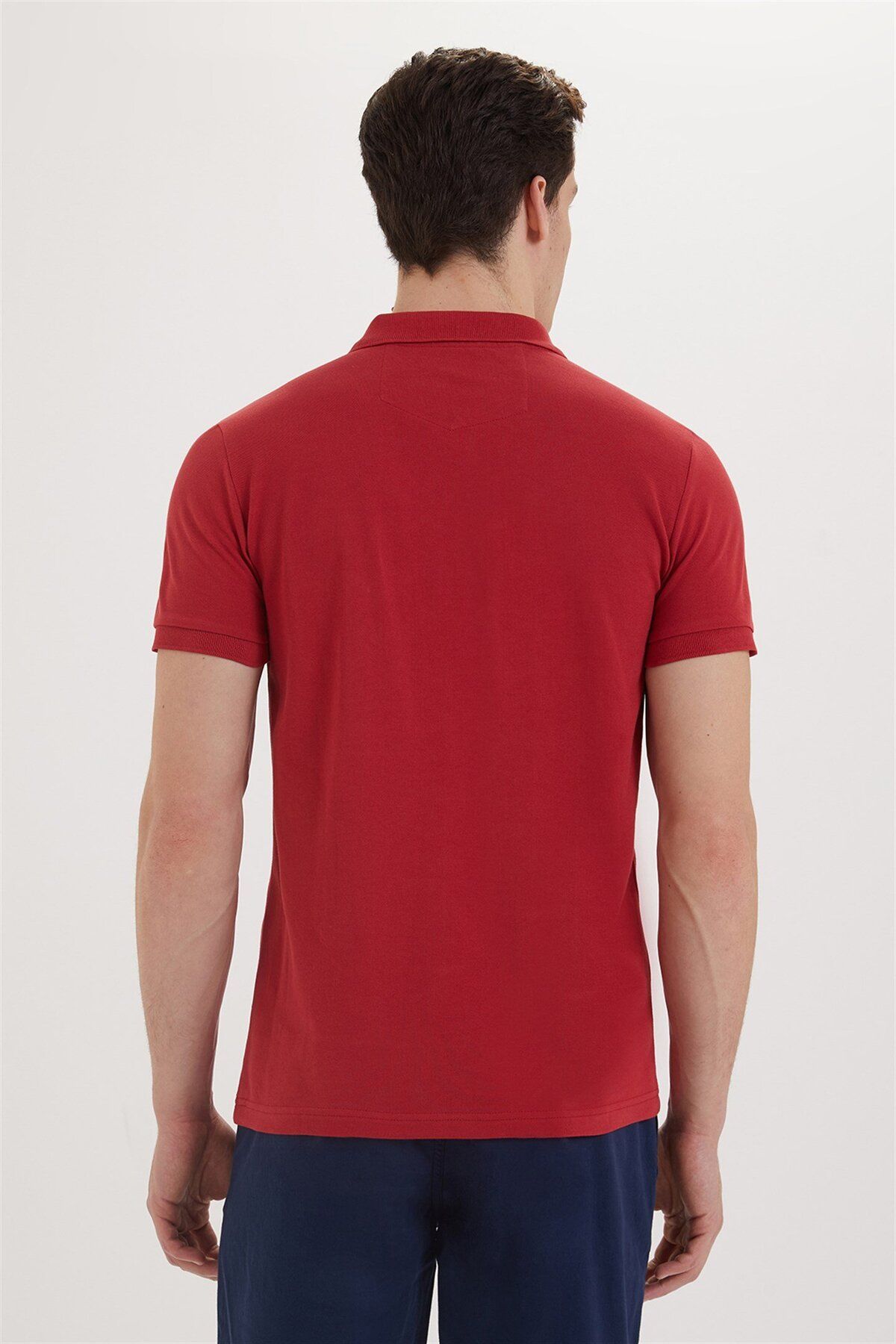 تی شرت قرمز مردانه دوقلو اورجینال Lee Cooper