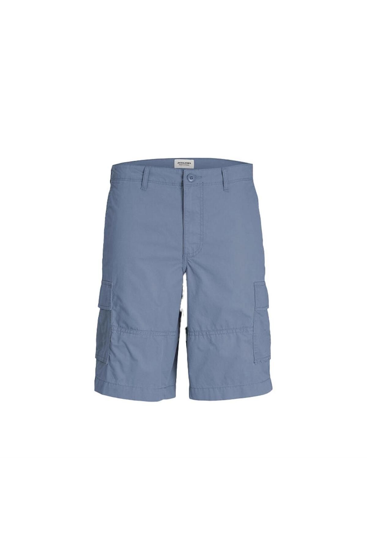 Jack & Jones-Jack&Jones Men's Blue Shorts - JPSTCOLE JJCAMPAIGN 12253222   Mirage 1