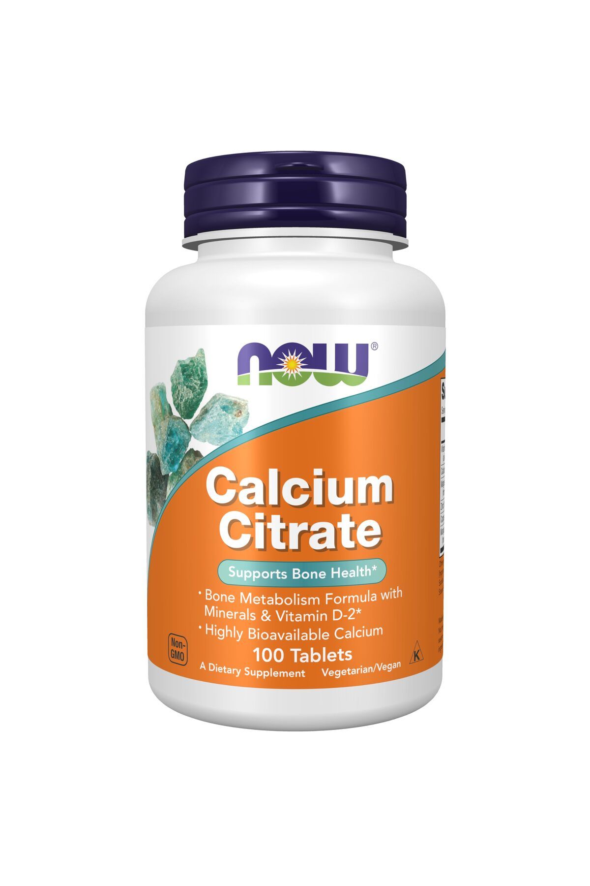 Now Calcium(Kalsiyum) Citrate (Zinc+Copper+Magnesium) 100 Tablets