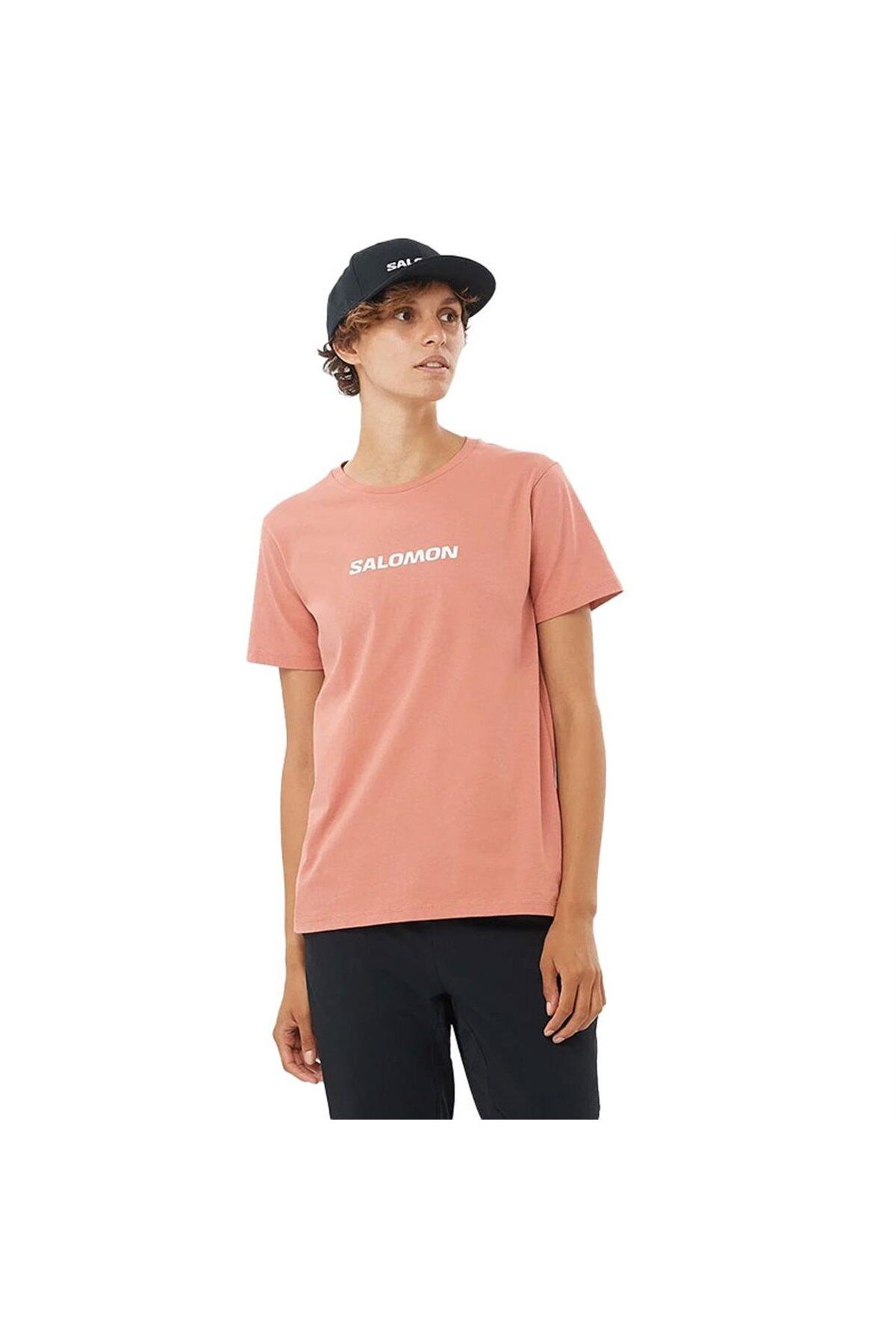 Salomon-Tricou cu logo roz W Tricou pentru femei LC 2217800 2
