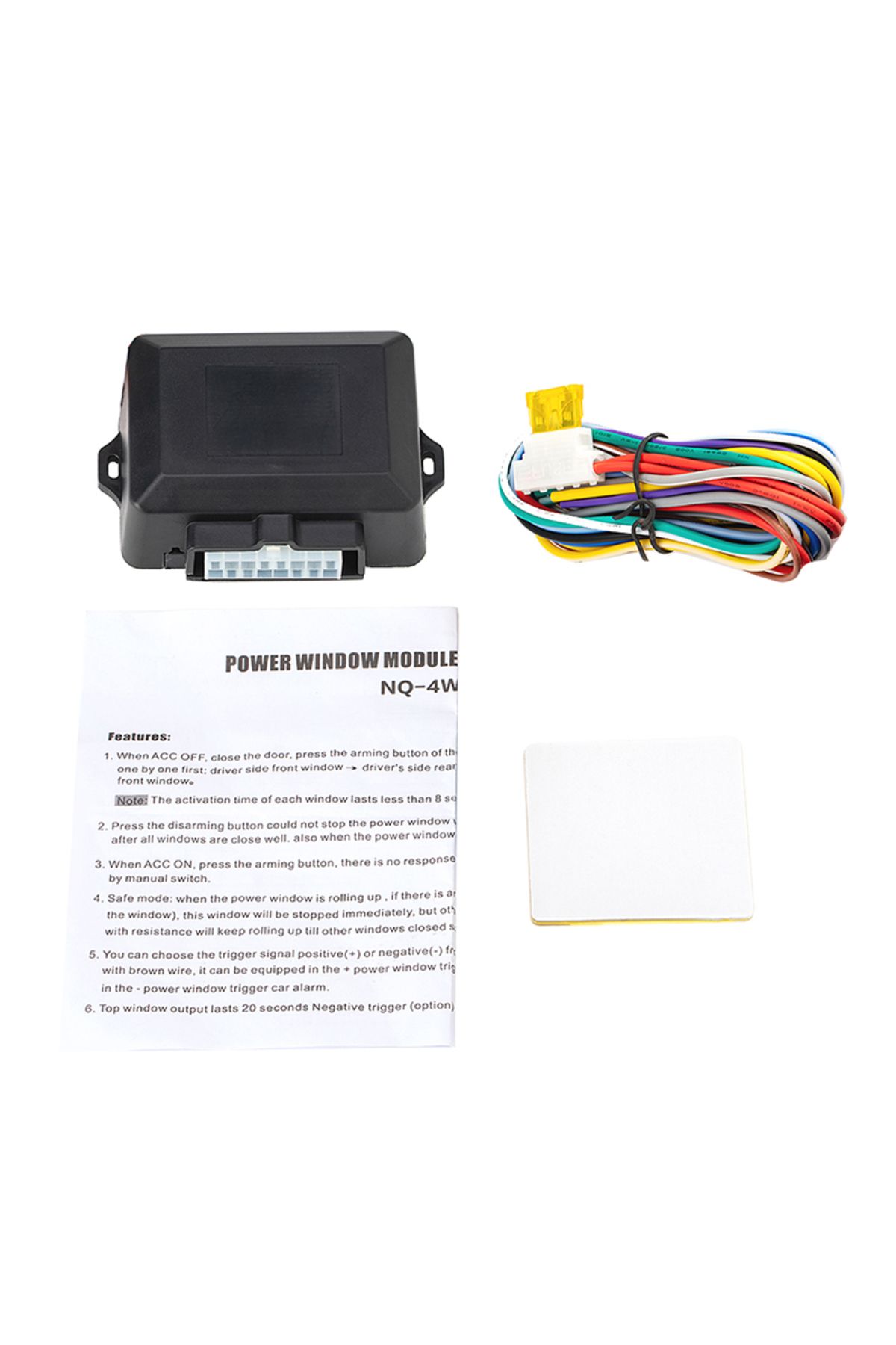 Choice-Car Power Window Closer For 4 Doors Auto Close Windows Remotely Module Alarm System Accessories 6