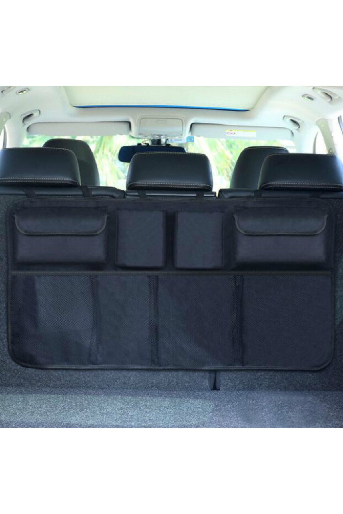 Choice-Universal Car Trunk Organizer Adjustable Backseat Storage Bag Net High Capacity Multi-use Oxford ... 6