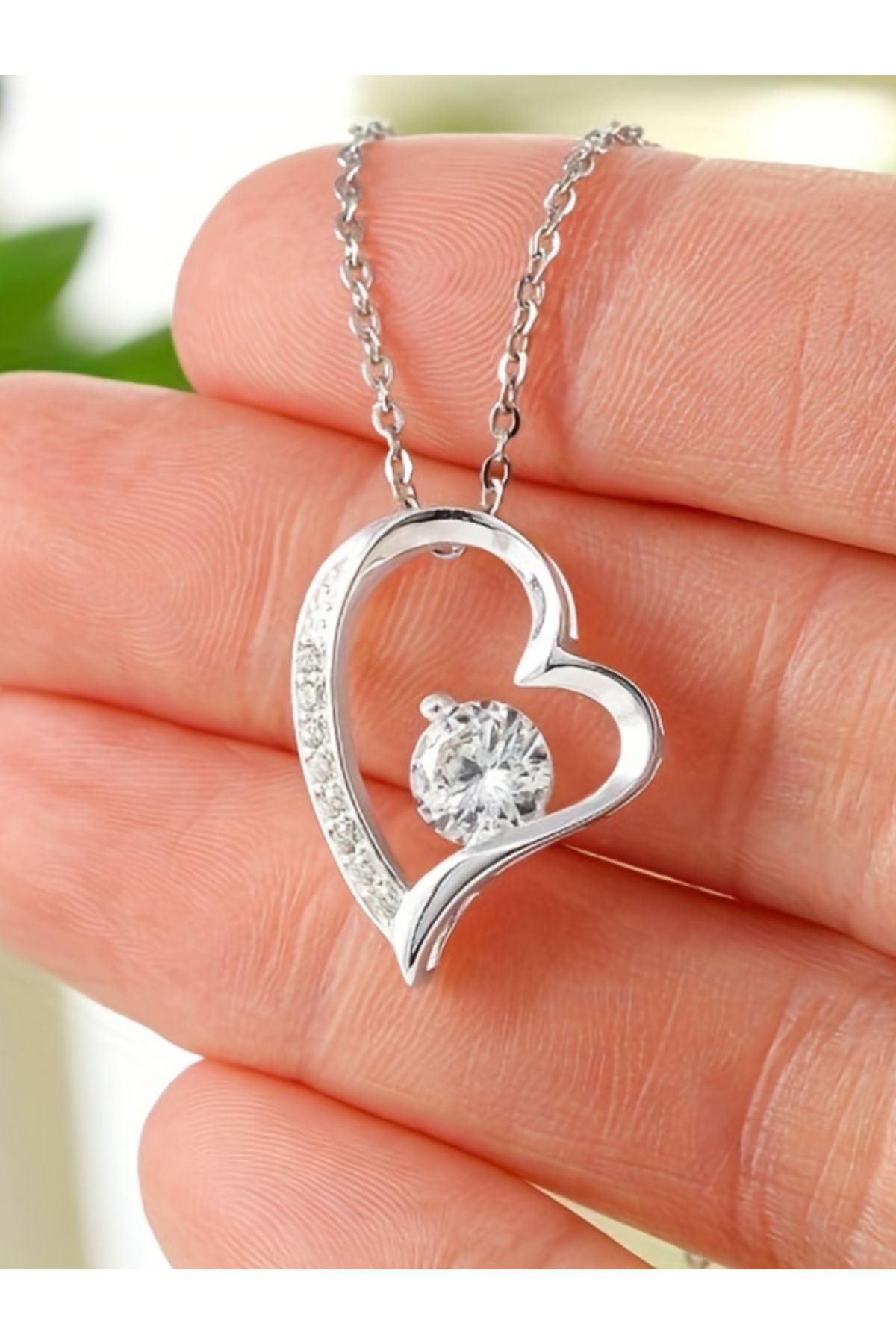 Choice-Platinum Plated Grandmother Gifts, Gift For Grandmother, Message Card Jewelry Cubic Zirconia Decor H 8