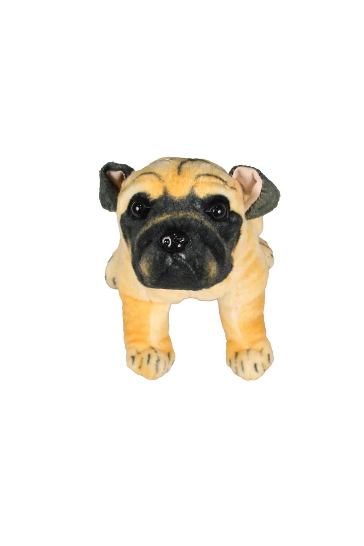 MEDUSHOP-Barking Pug Dog Plush Toy 25 cm 5