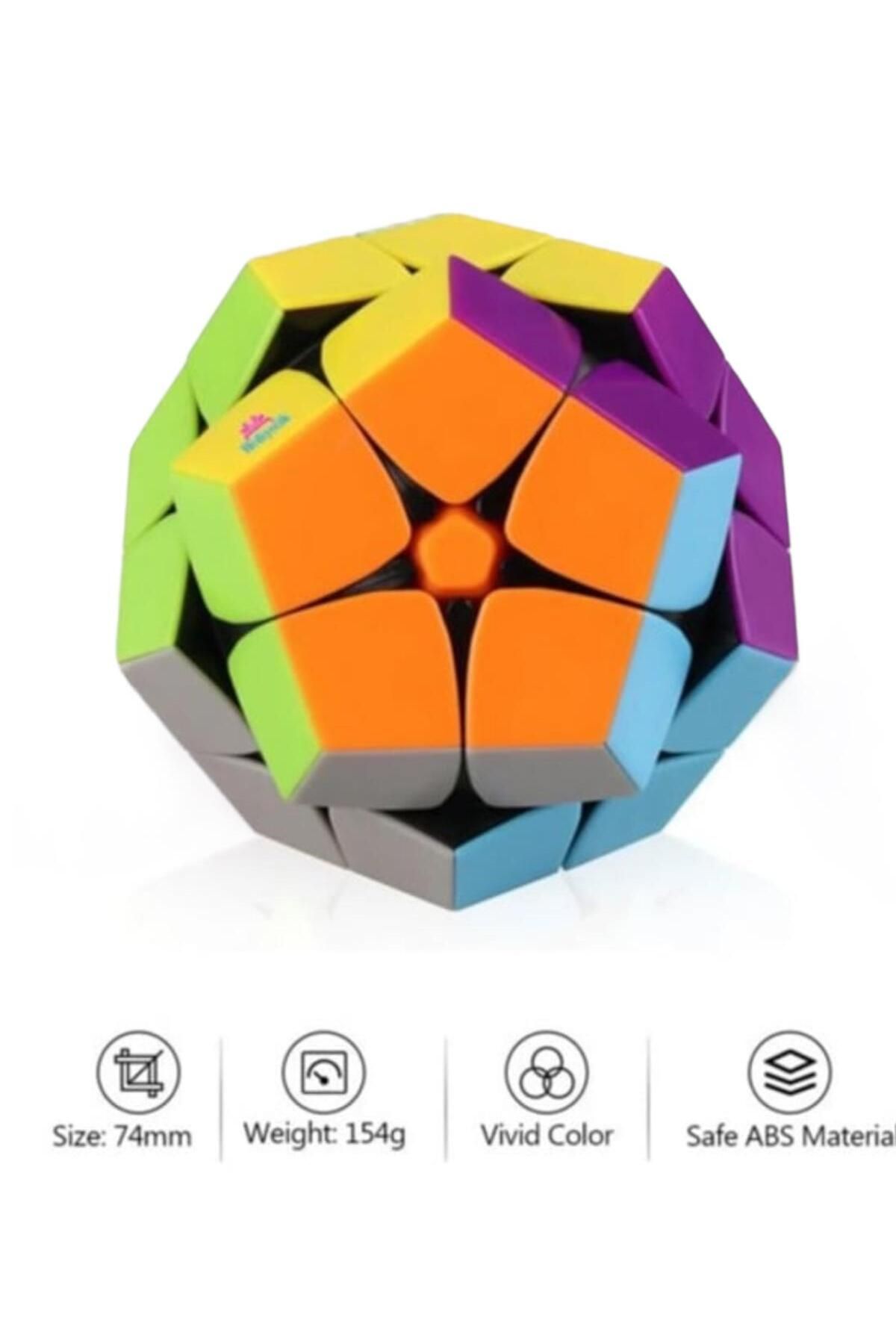 SIFIR312 Megaminx Kilominx 2'li Zeka Hız Akıl Sabır Zeka Küpü 2x2 Sihirli Hız Küpü Cubo Magico