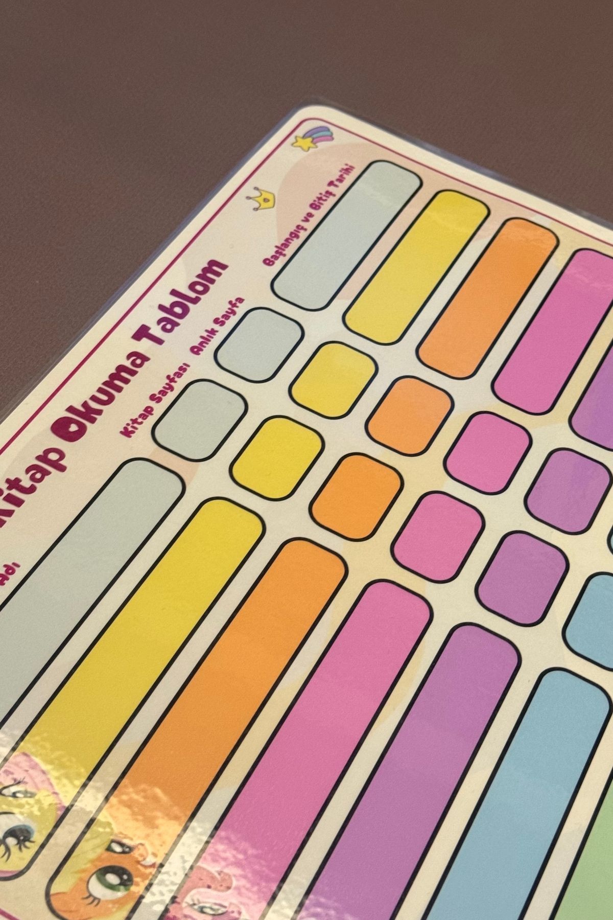 caps-Book Reading Tracking Planner for Kids – Write-Wipe Desktop Notebook - Write-Wipe Pen Gift 7