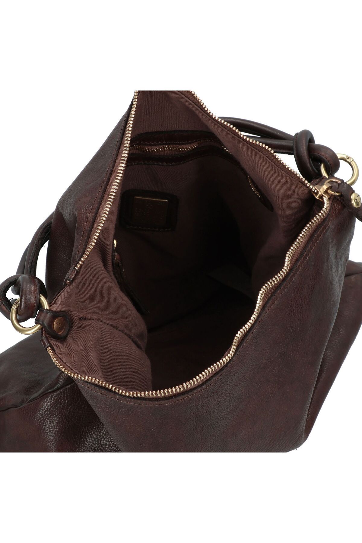 Campomaggi-Ebano Schultertasche Leder 42 cm 5