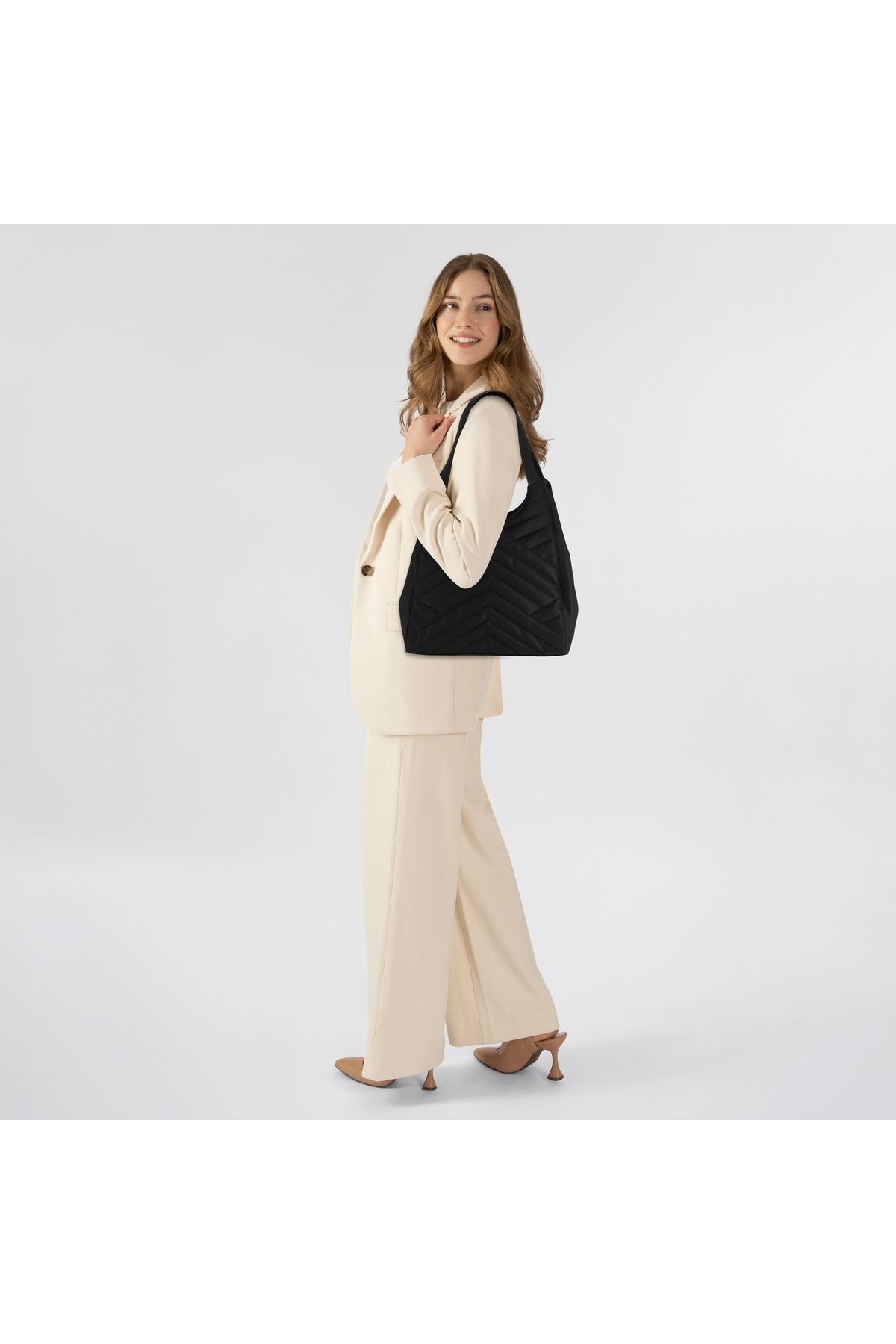 PİNKO-Tote Bag Puzzle Shopper Tasche Leder 34.5 cm 7