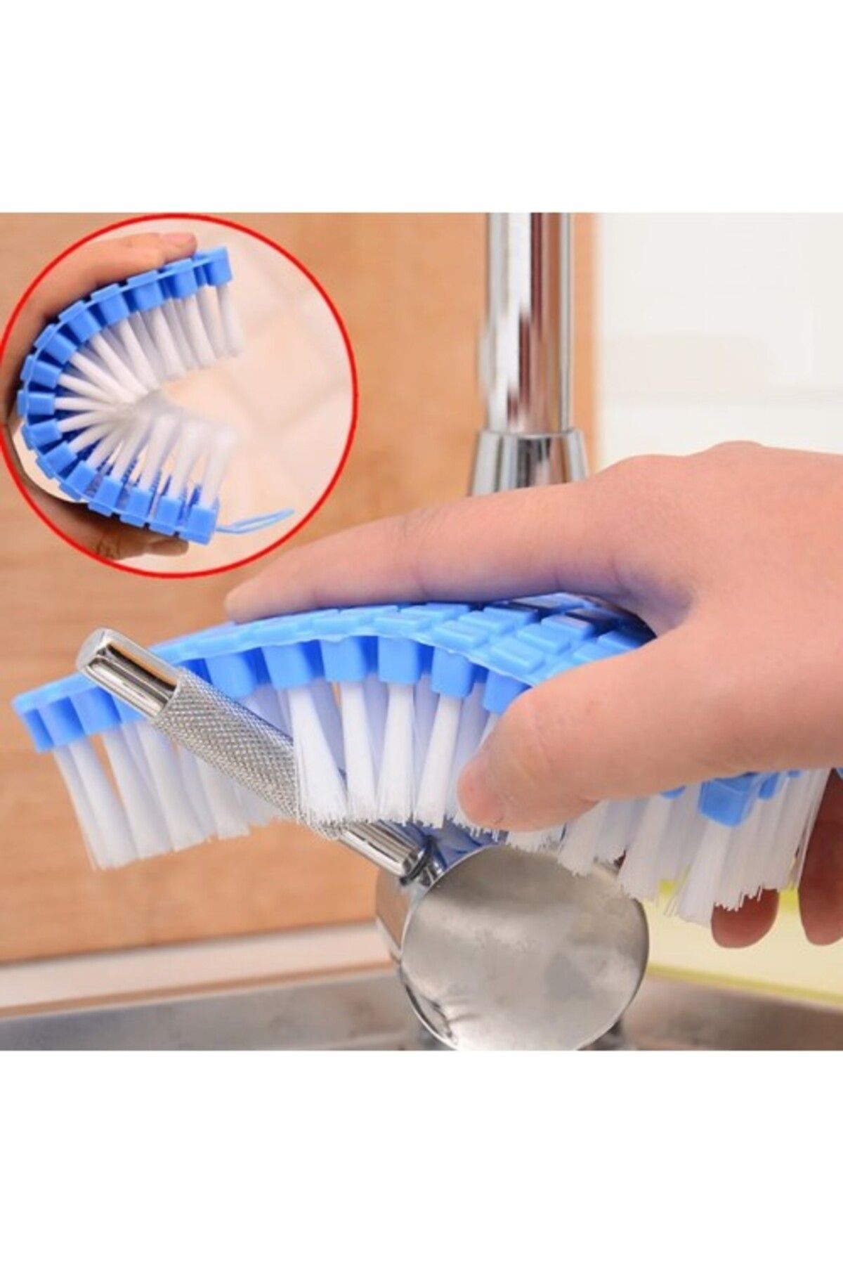 ramrashop Esnek Bükülebilir Temizlik Fırçası