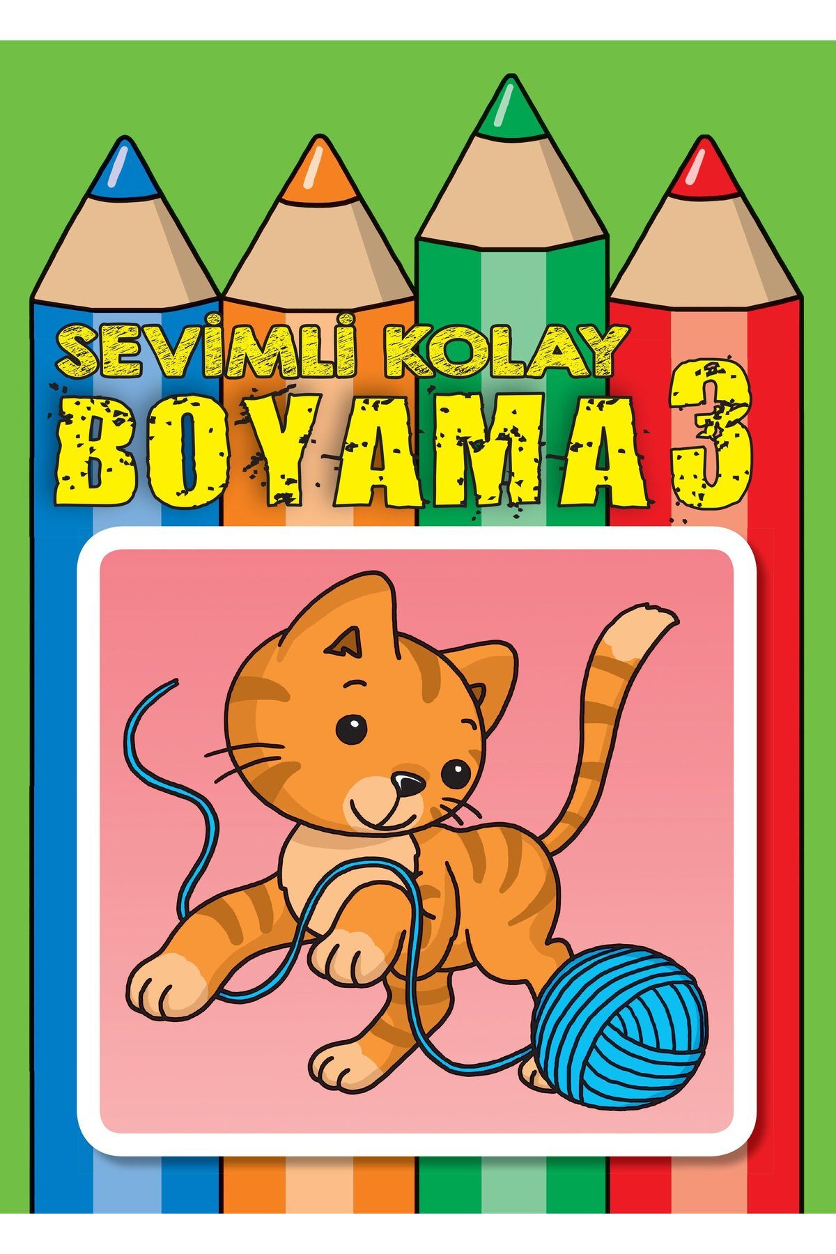Parıltı Yayınları Sevimli Kolay Boyama 3