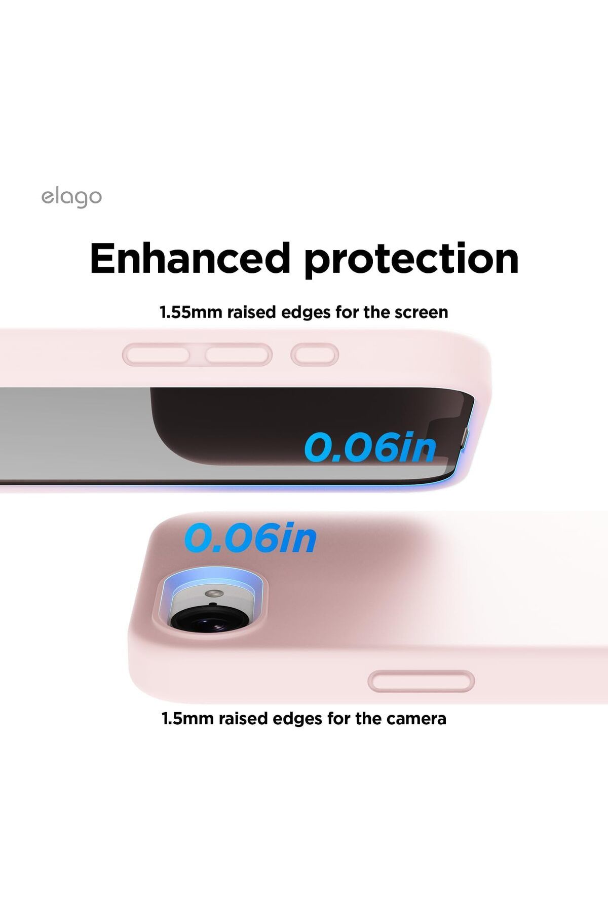 Elago-Magnetic Liquid Silicone for iPhone 16E case compatible with MagSafe Shockproof - Lovely Pink 5