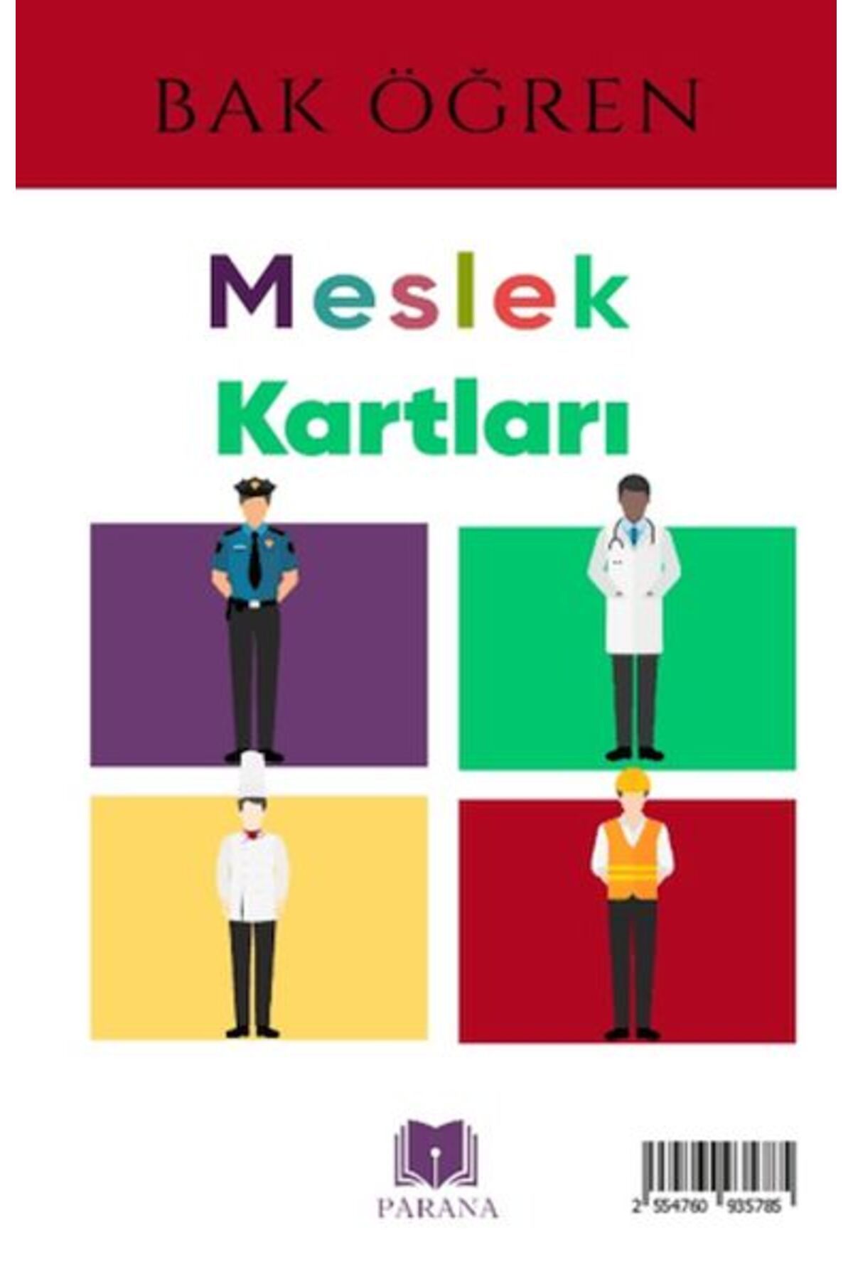 Parana Yayınları Meslekler Bak Öğren Kartları İlk Bilgilerim