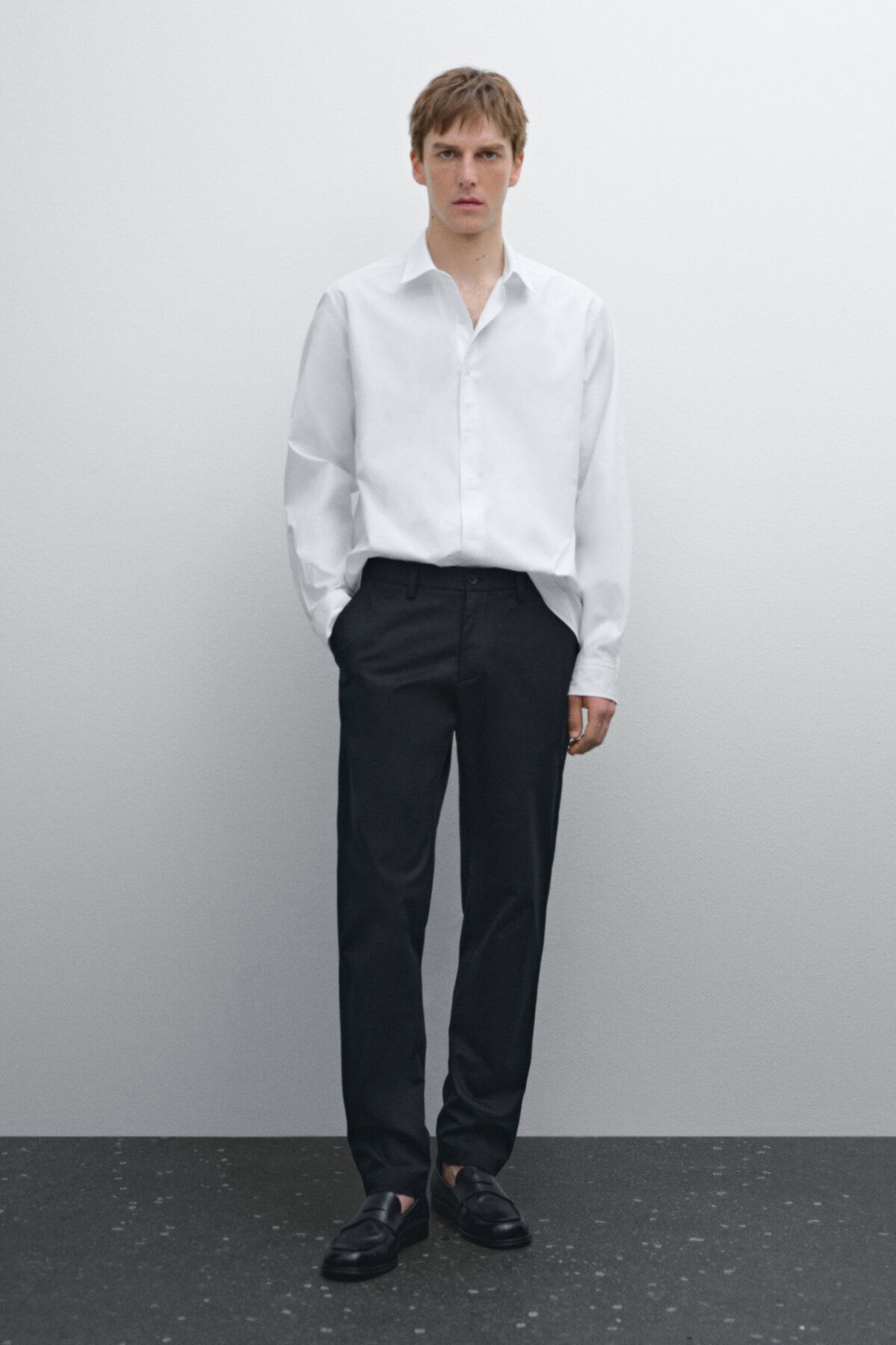Massimo Dutti Pamuklu Slim Fit Pantolon