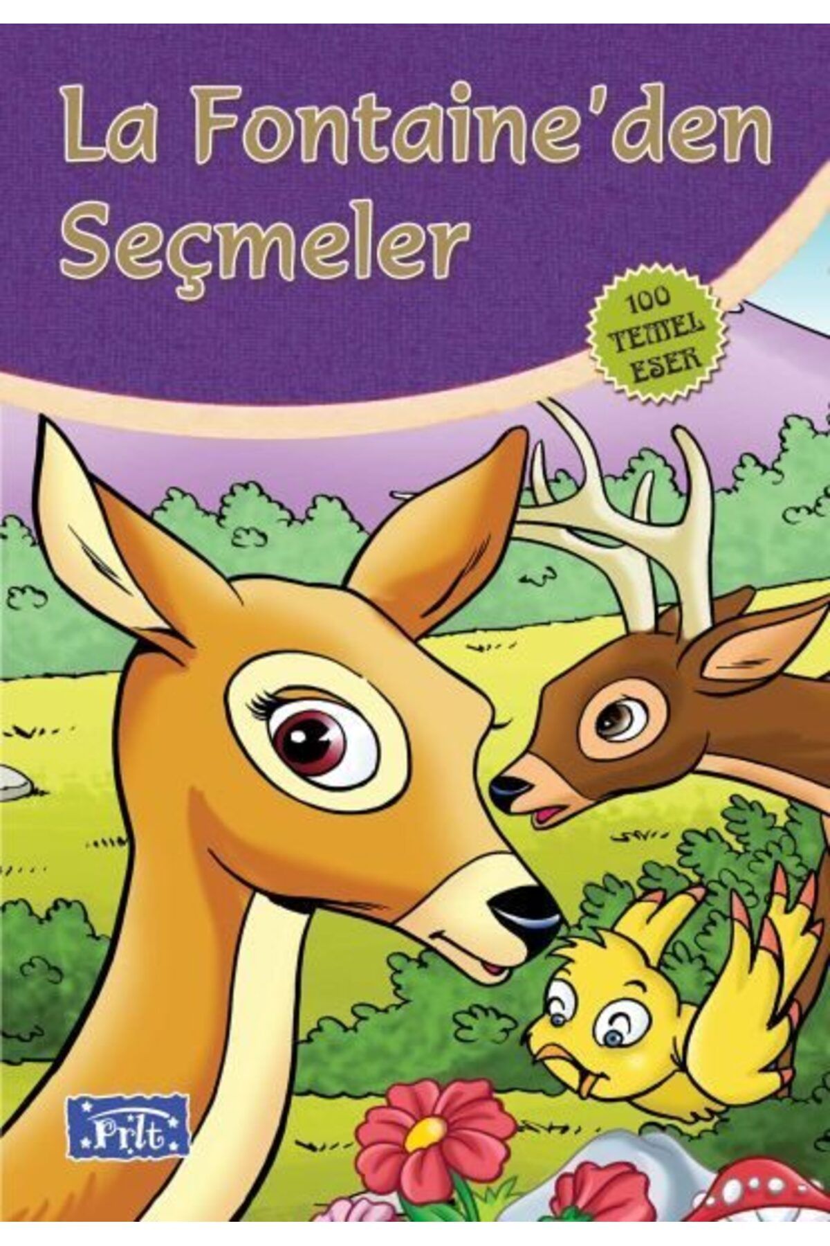 Parıltı Yayınları La Fontaineden Seçmeler 100 Temel Eser İlköğretim