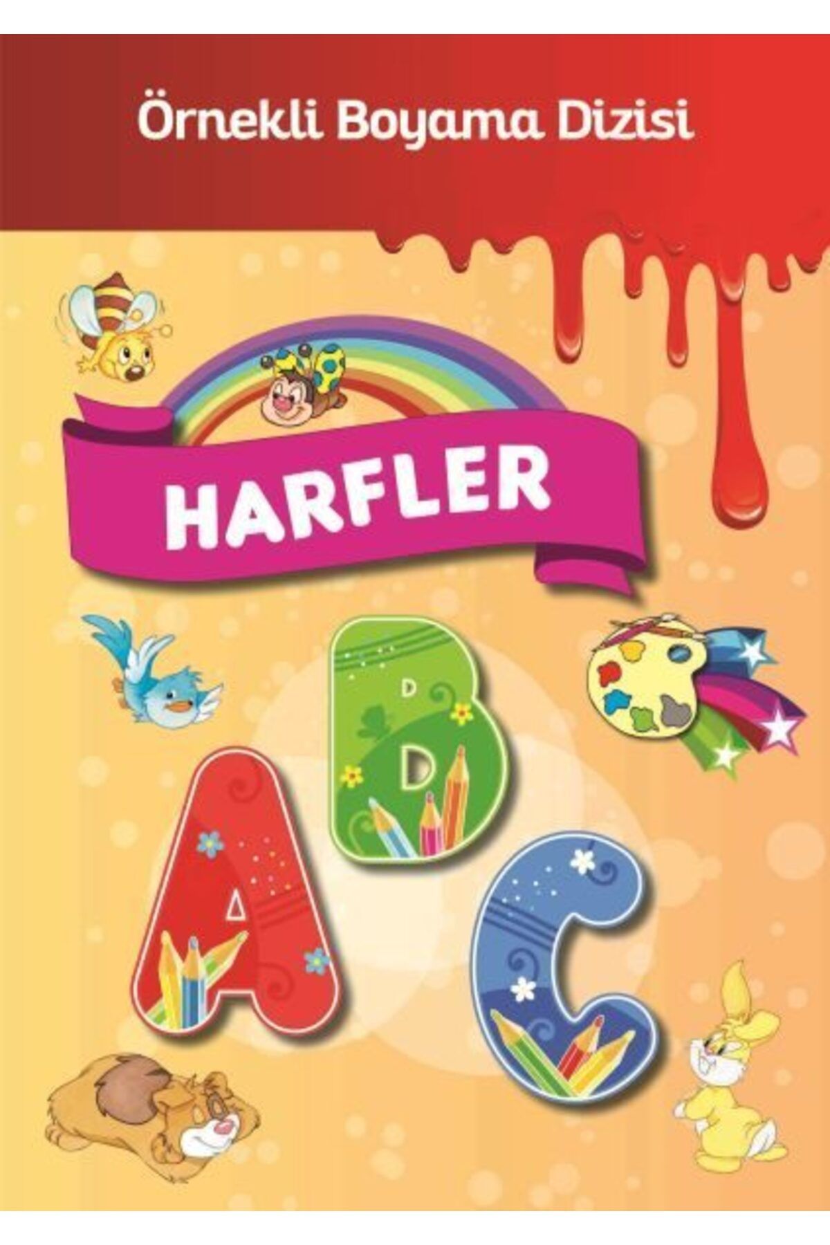 Parıltı Yayınları Örnekli Boyama Harfler