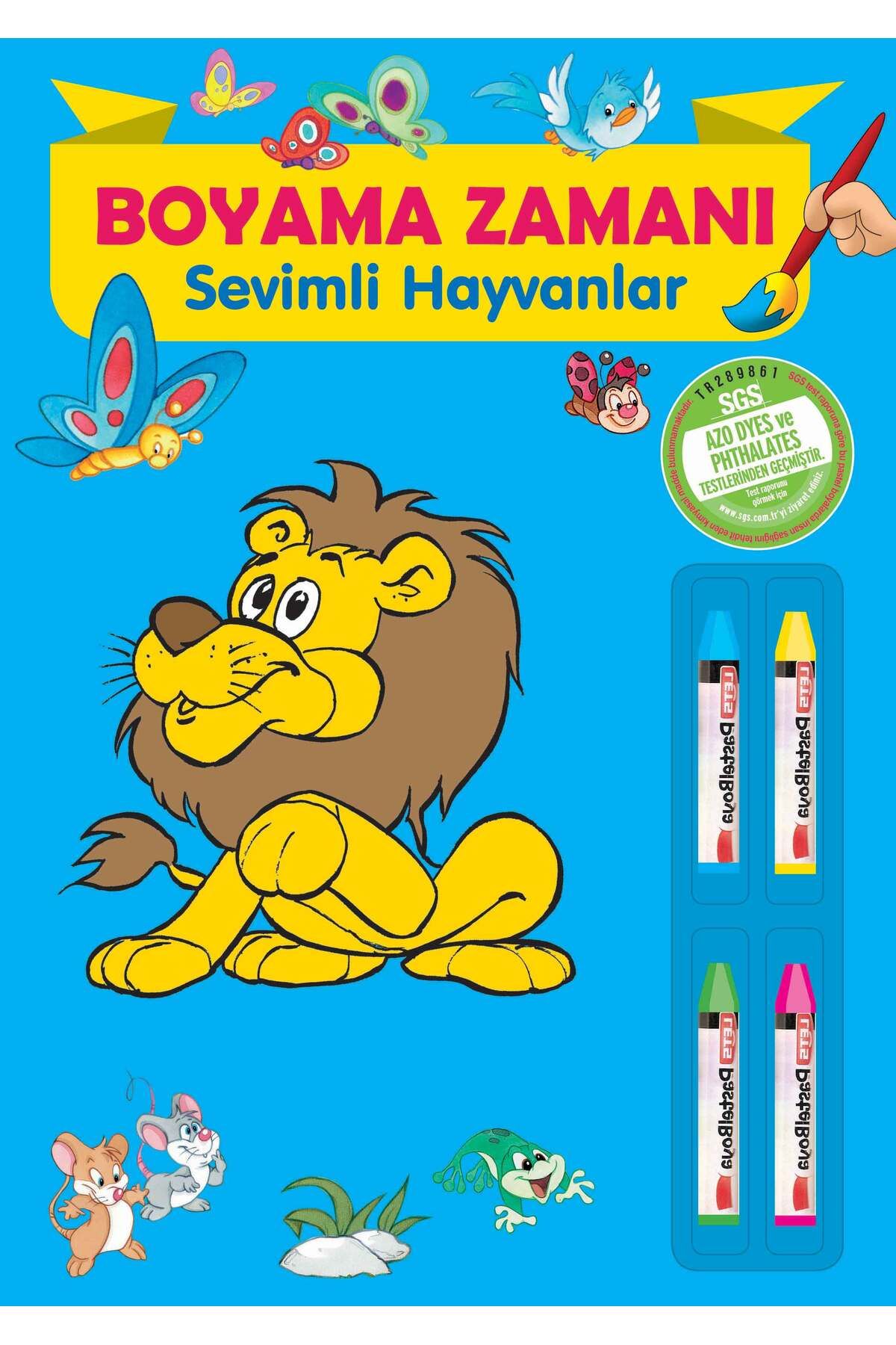 Parıltı Yayınları Boyama Zamanı Sevimli Hayvanlar