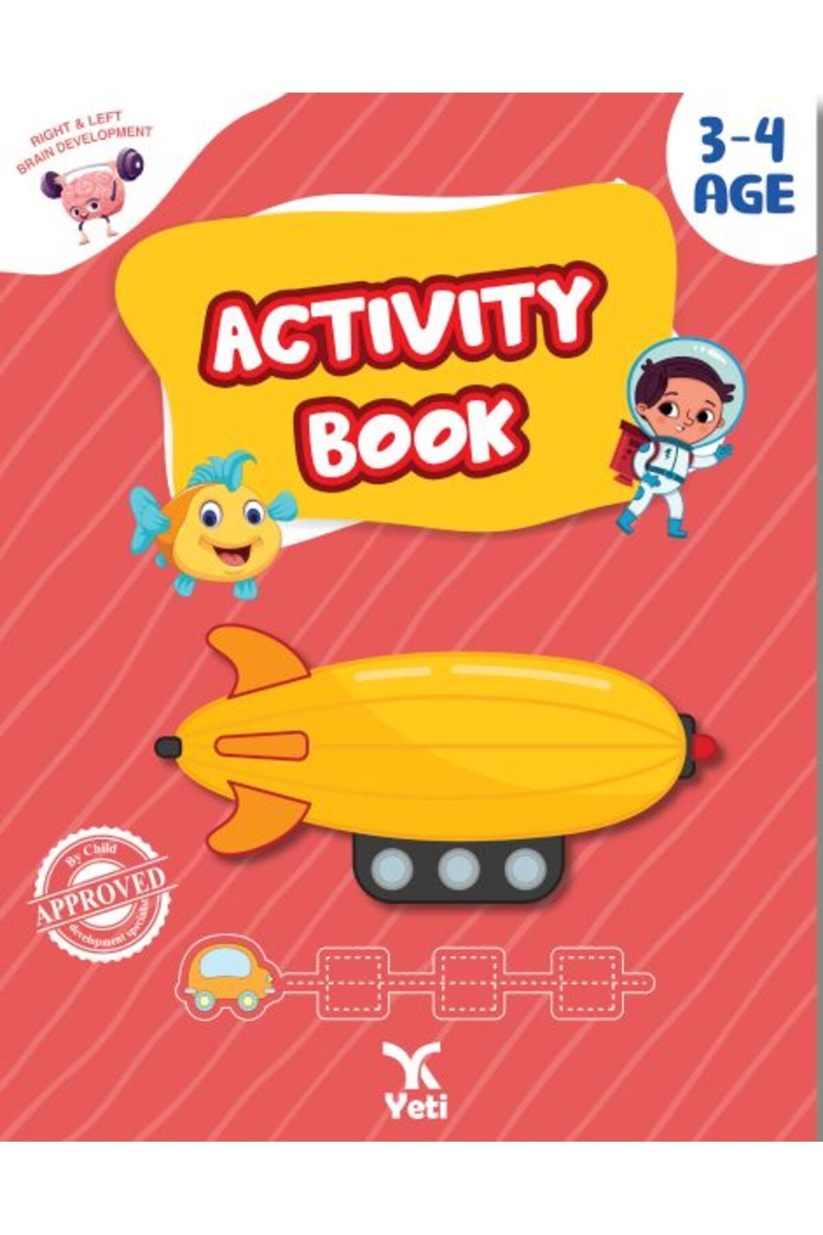 yeti kitap İngilizce 34 Yaş Aktivite Kitabım