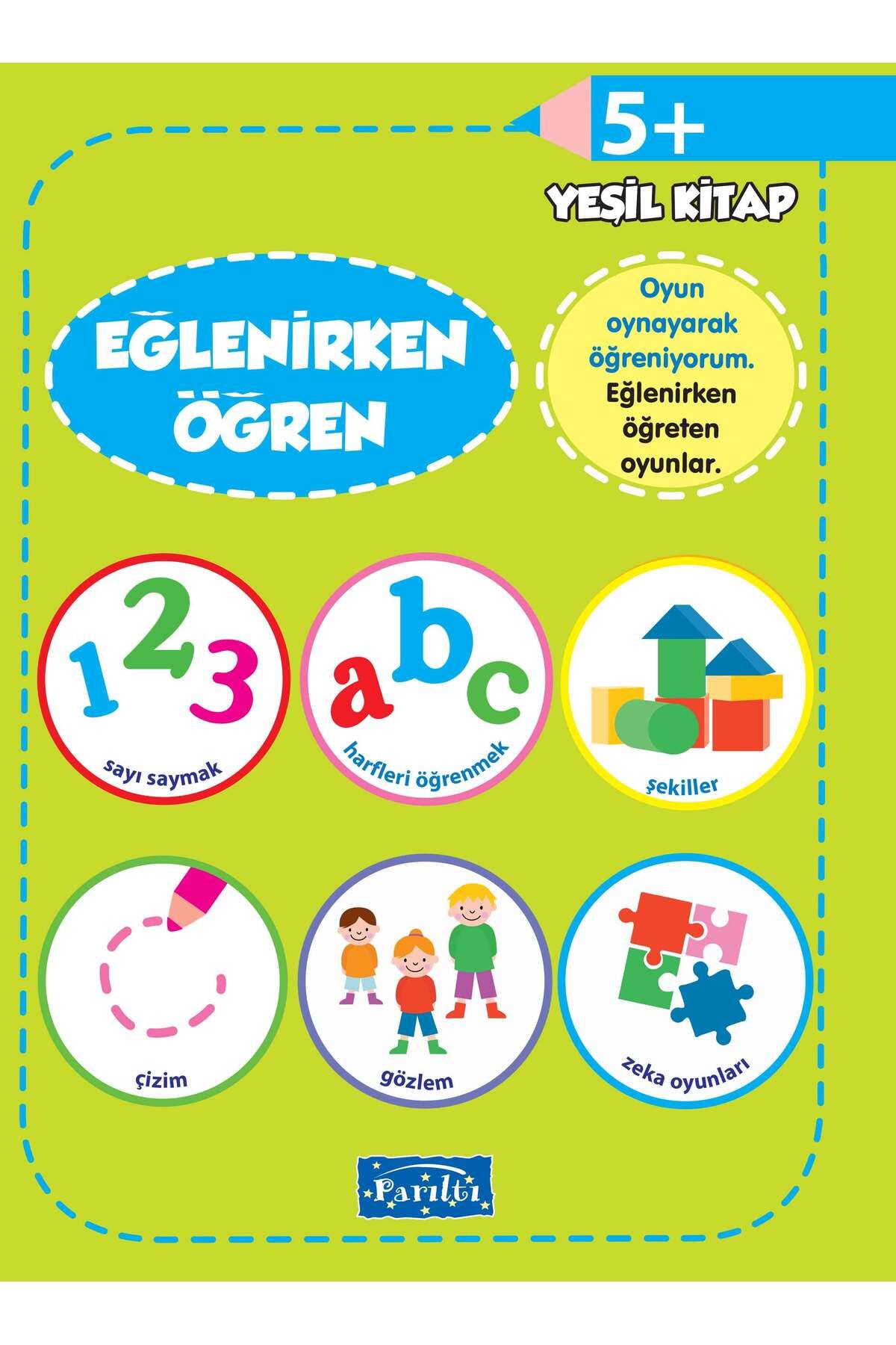 Parıltı Yayınları Eğlenirken Öğren Yeşil Kitap 5