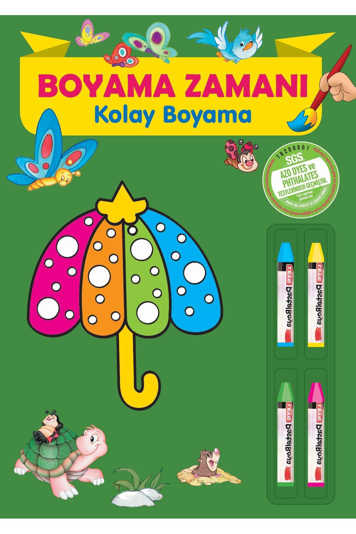 Parıltı Yayınları Boyama Zamanı Kolay Boyama