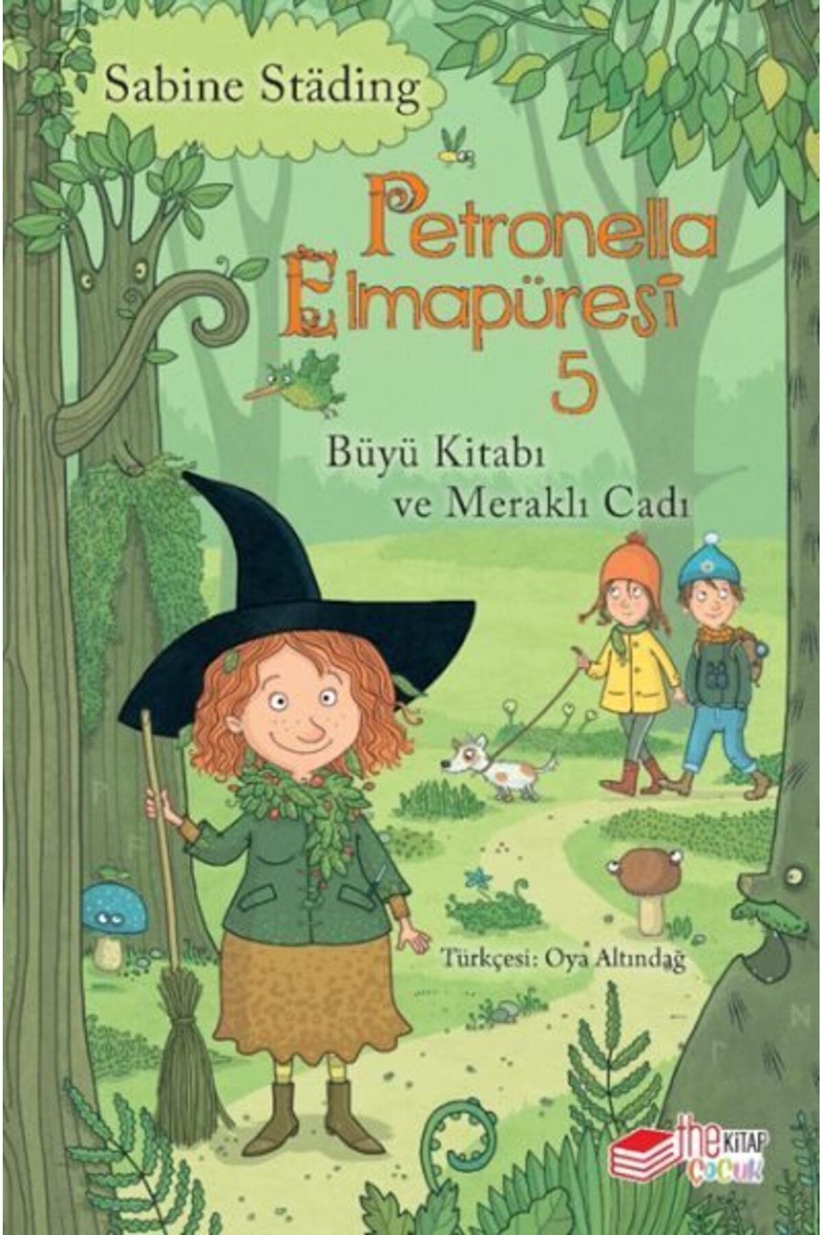 The Çocuk Petronella Elmapüresi 5 Büyü Kitabı ve Meraklı Cadı