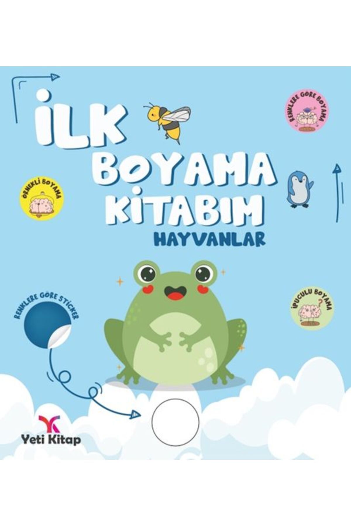 yeti kitap İlk Boyama Kitabım Hayvanlar