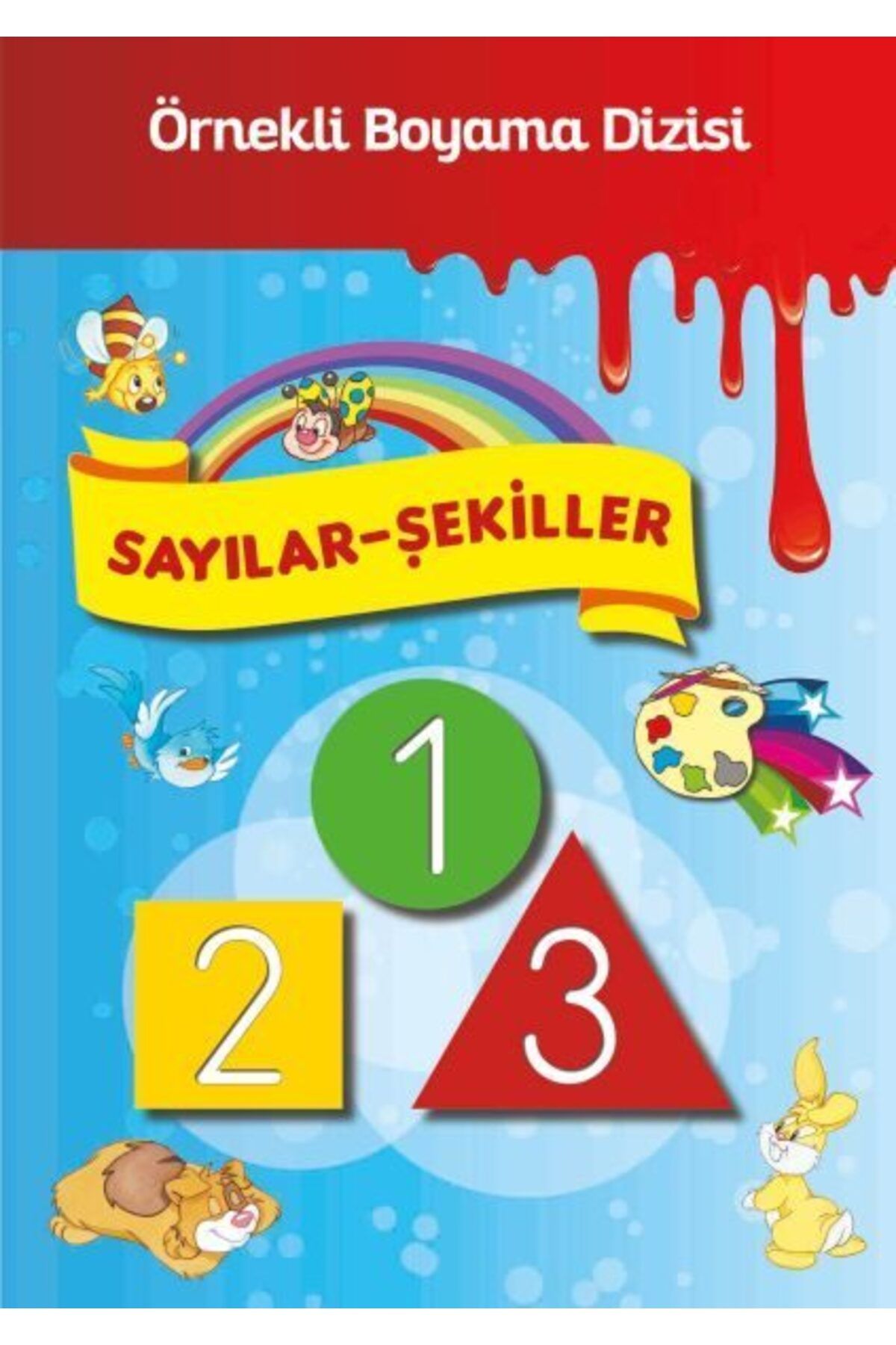 Parıltı Yayınları Örnekli Boyama Sayılar Şekiller