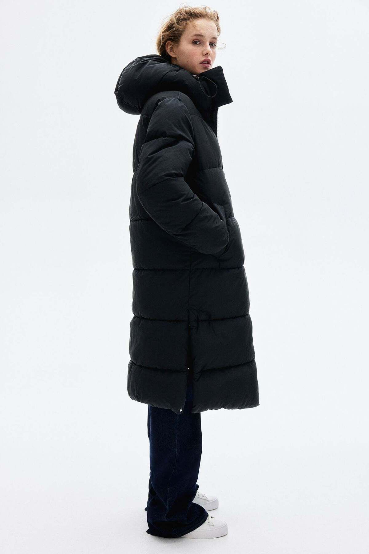 H&M-Water-repellent puffer coat 5
