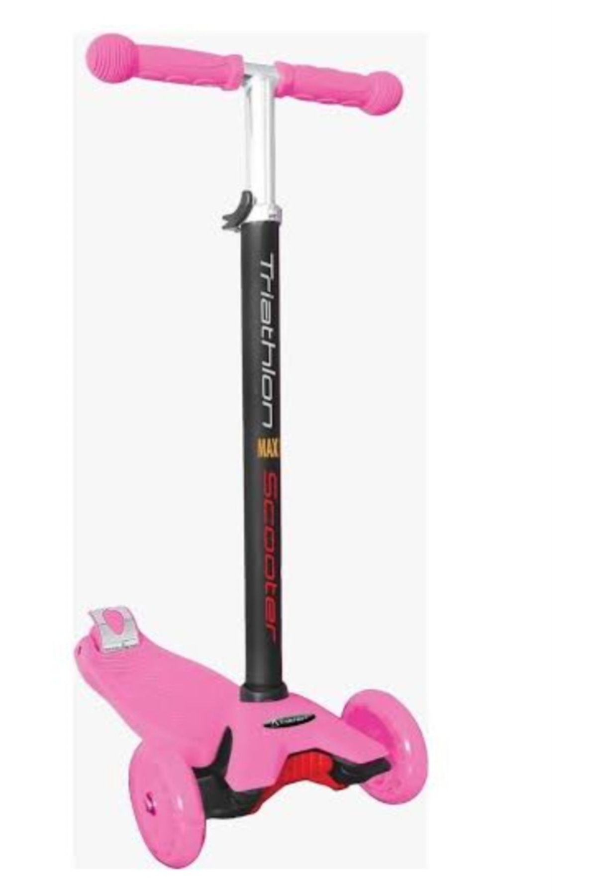 Triathlon T-142 lşikli Scooter Pembe