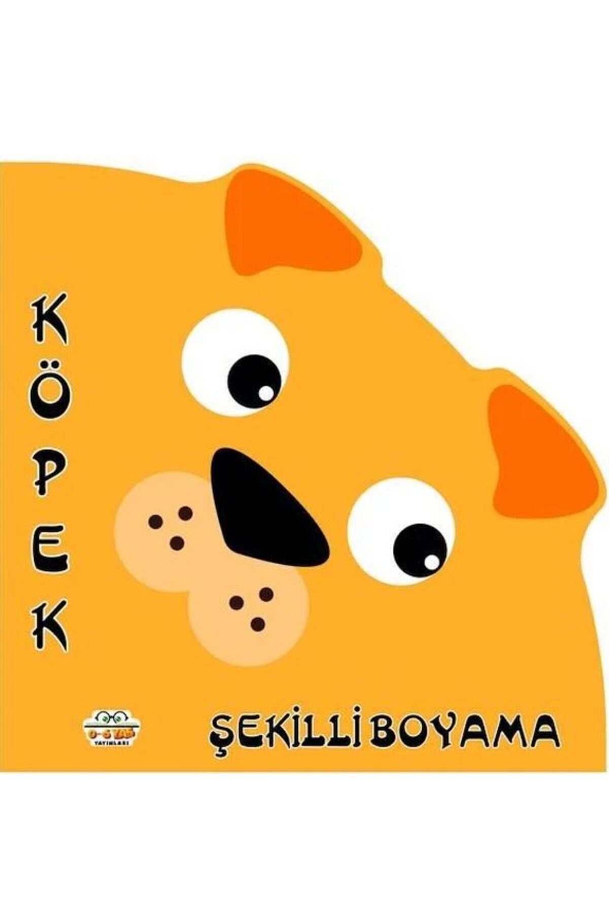 0-6 Yaş Yayınları Şekilli Boyama Köpek