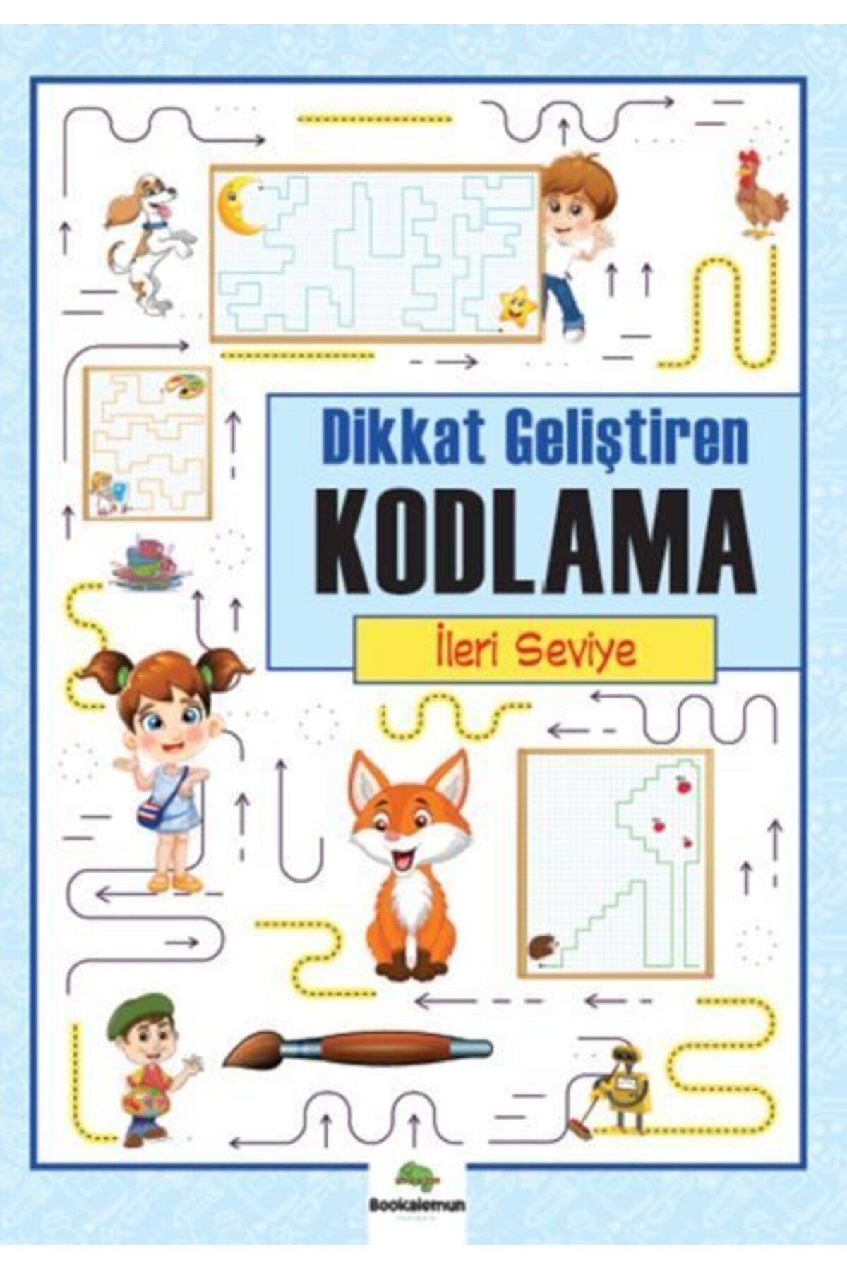bookalemun yayınevi Dikkat Geliştiren Kodlama Orta Seviye