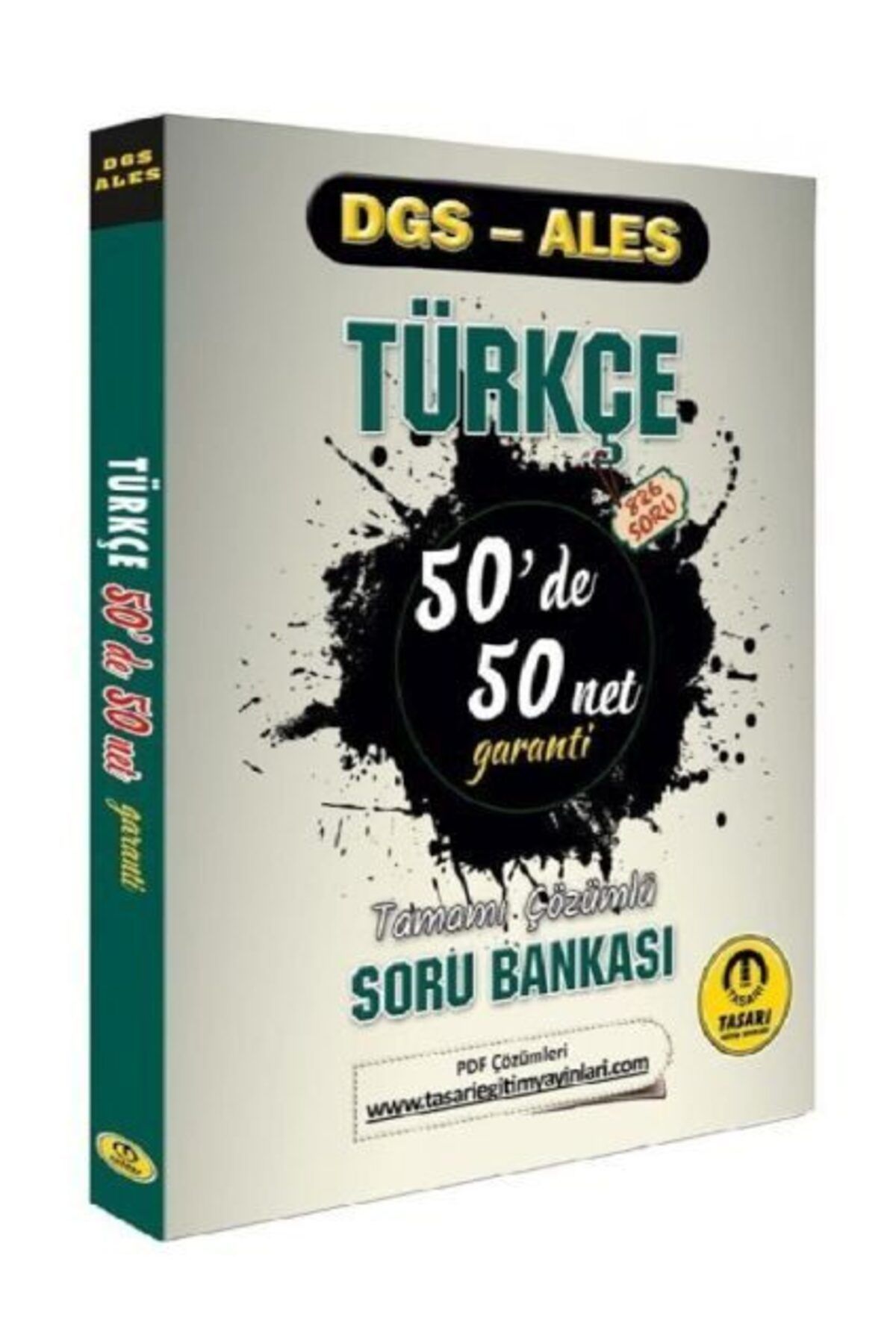 Destek Yayınları Tasarı DGS ALES Türkçe 50 de 50 Net Garanti Soru Bankası