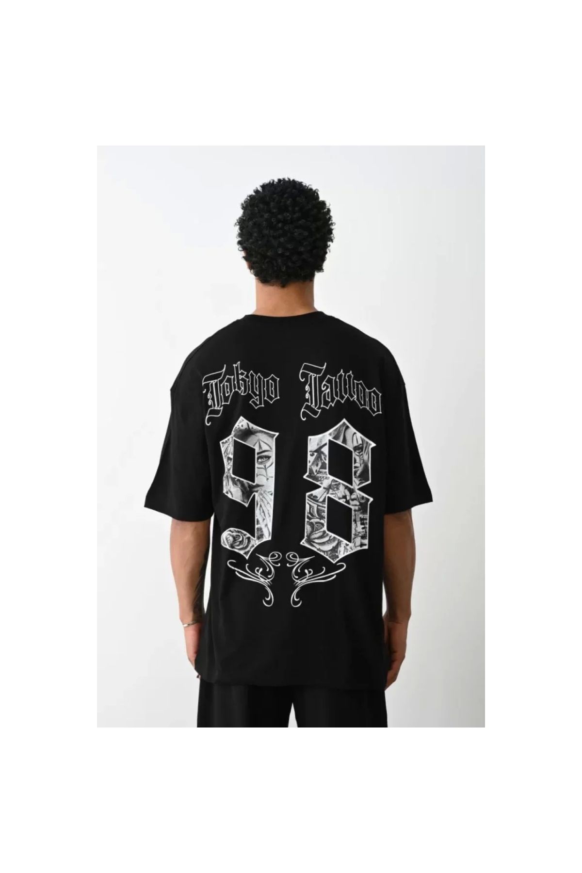 Narnuga Unisex Baskılı Oversize TShirt