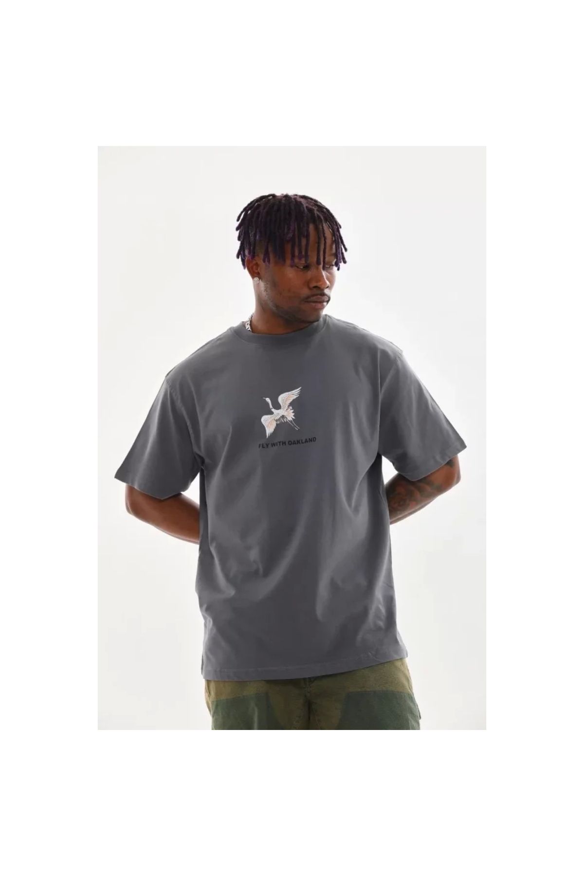 Marsilyan Unisex Baskılı Oversize TShirt