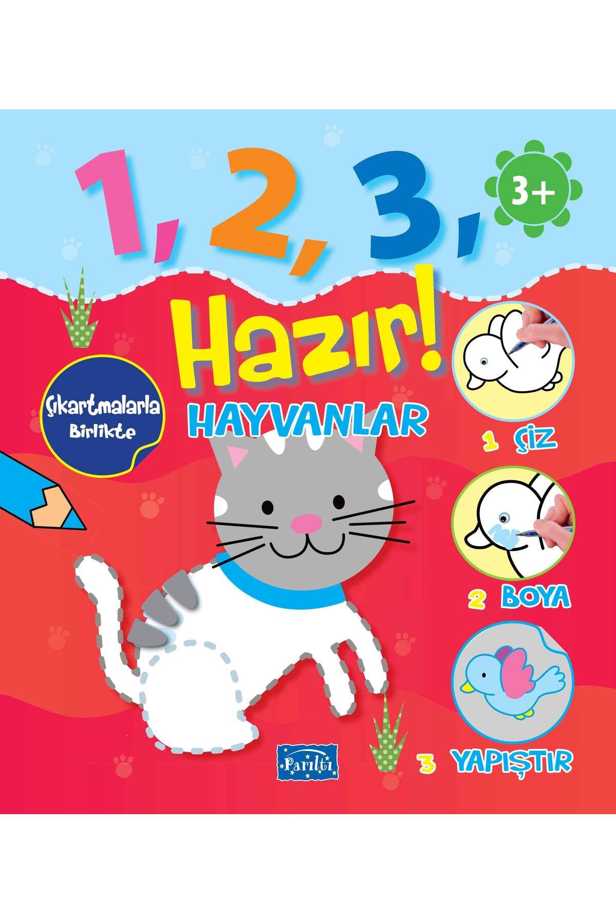 Parıltı Yayınları 123 Hazır Hayvanlar