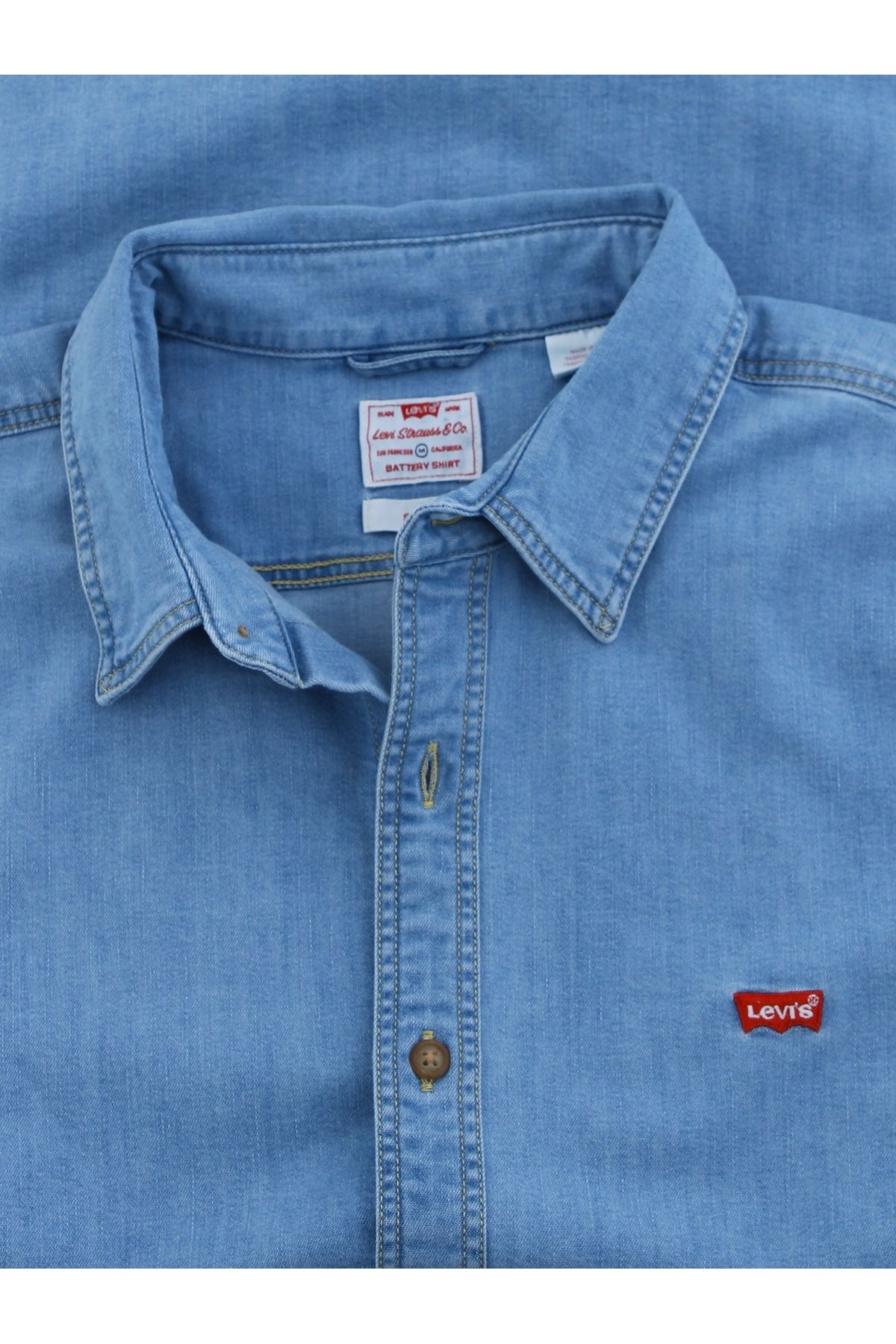 Levi's-Western Slim Jeans Denim Shirt / Shirt 3