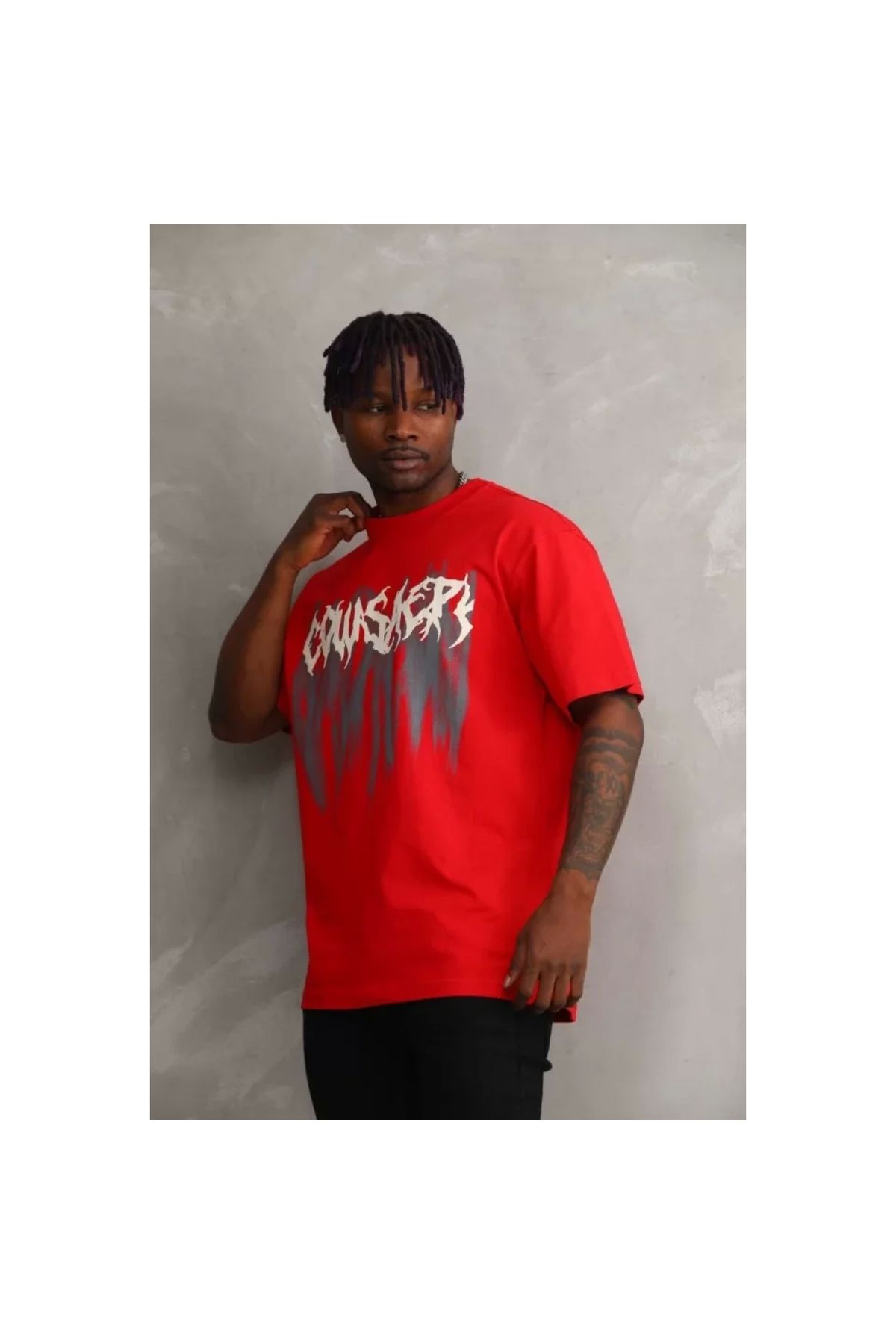 Narnuga Unisex Baskılı Oversize TShirt