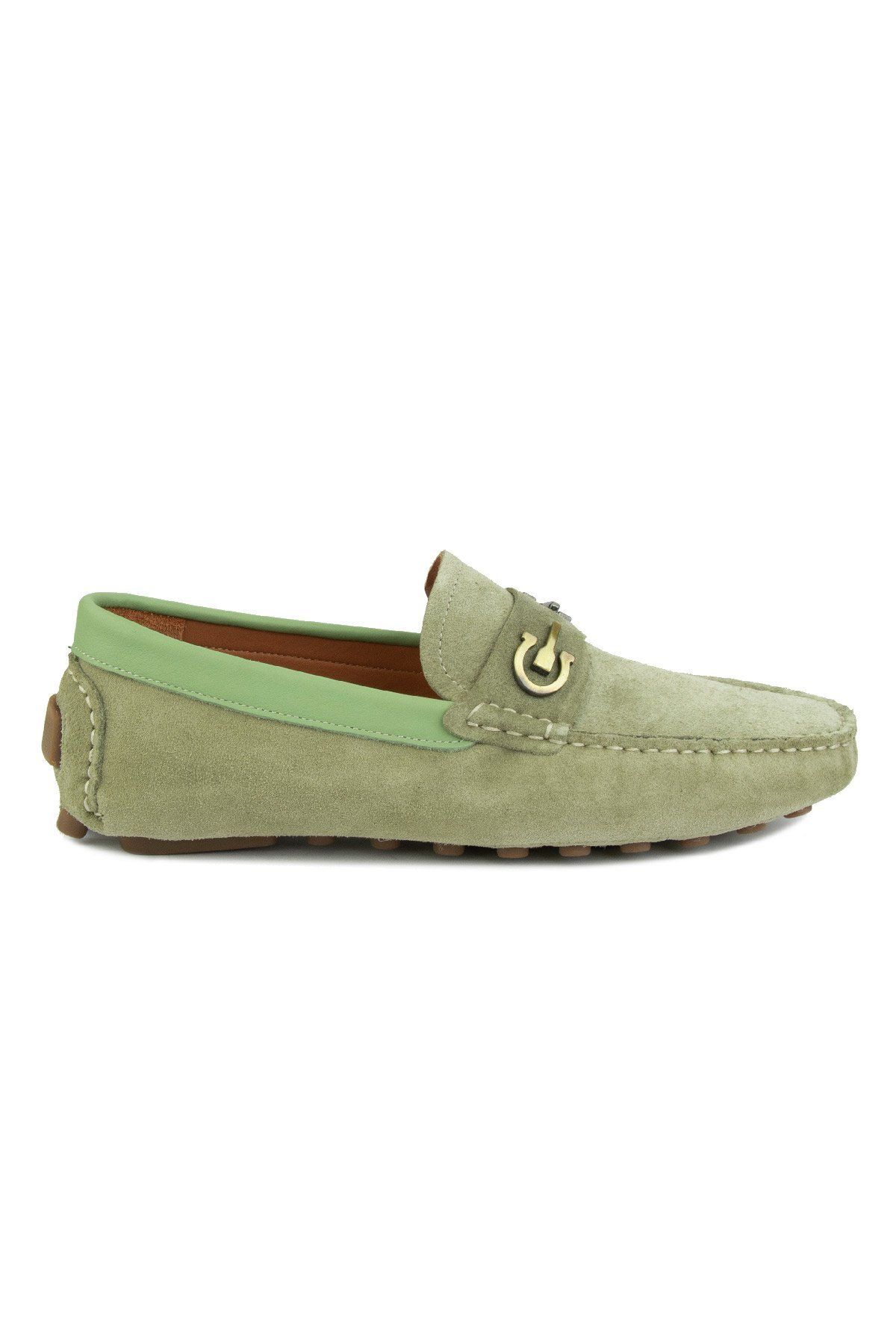 Pegia Hakiki Süet Erkek Tokalı Loafer 500909