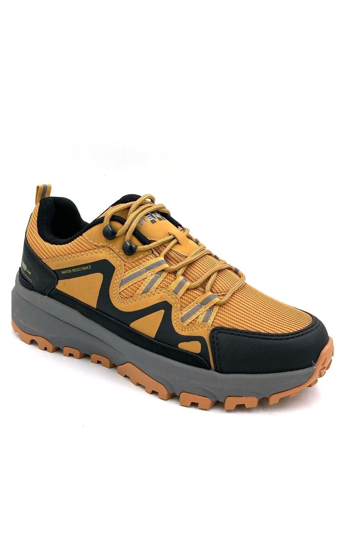 Bağcıklı Comfort Taban Erkek Sneaker Spor Ayakkabı Taba