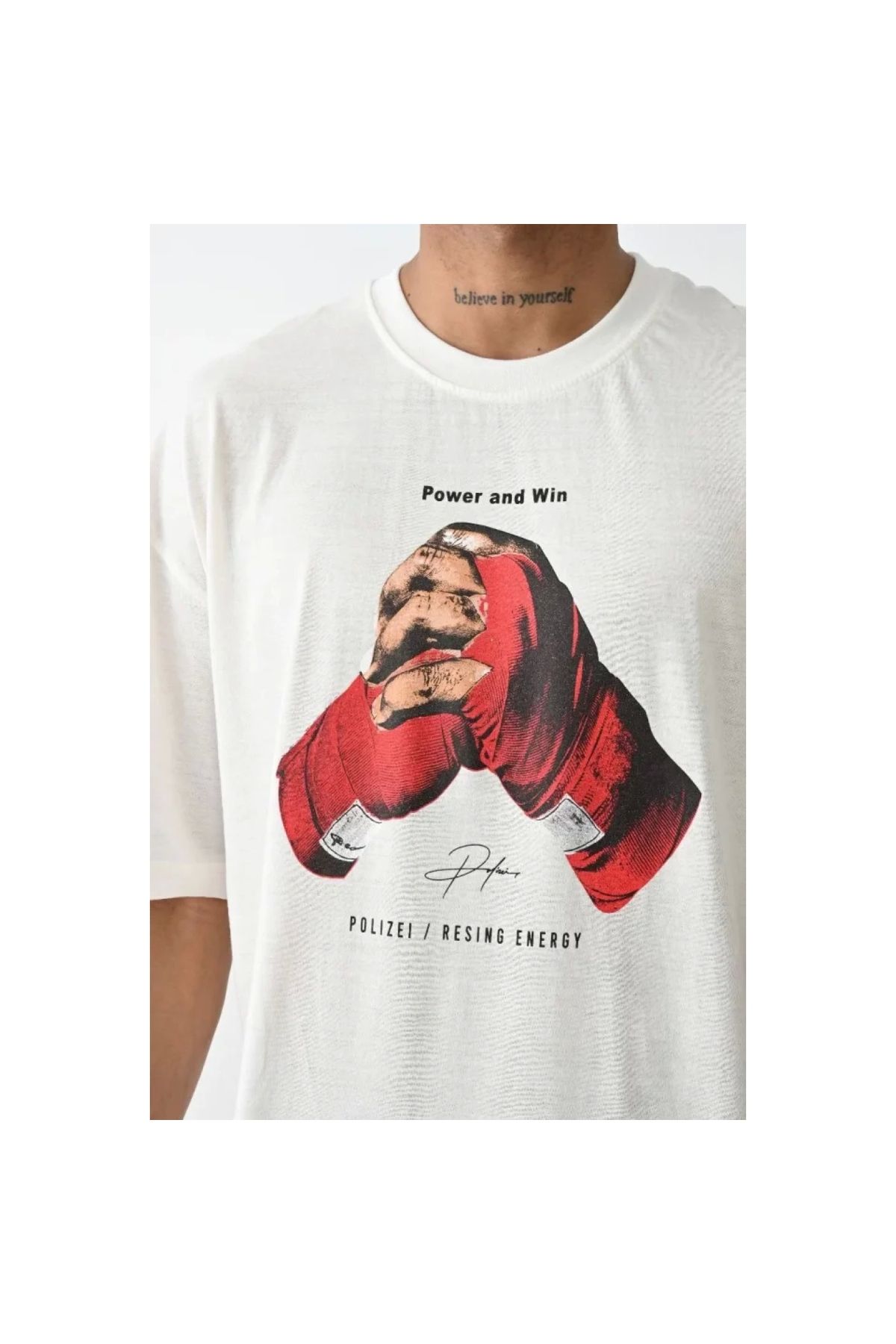 Narnuga Unisex Baskılı Oversize TShirt
