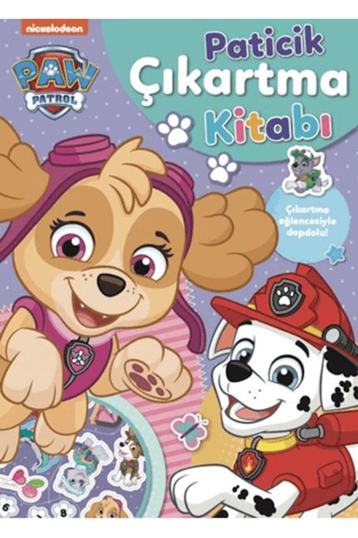 Destek Yayınları Paw Patrol Paticik Çıkartma Kitabı