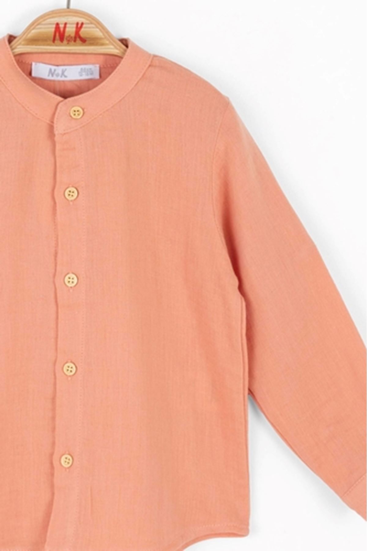 Nk Kids 46626 RÜZGAR GÖMLEK 1/4 CORAL fotoğrafı 2 (önizleme)