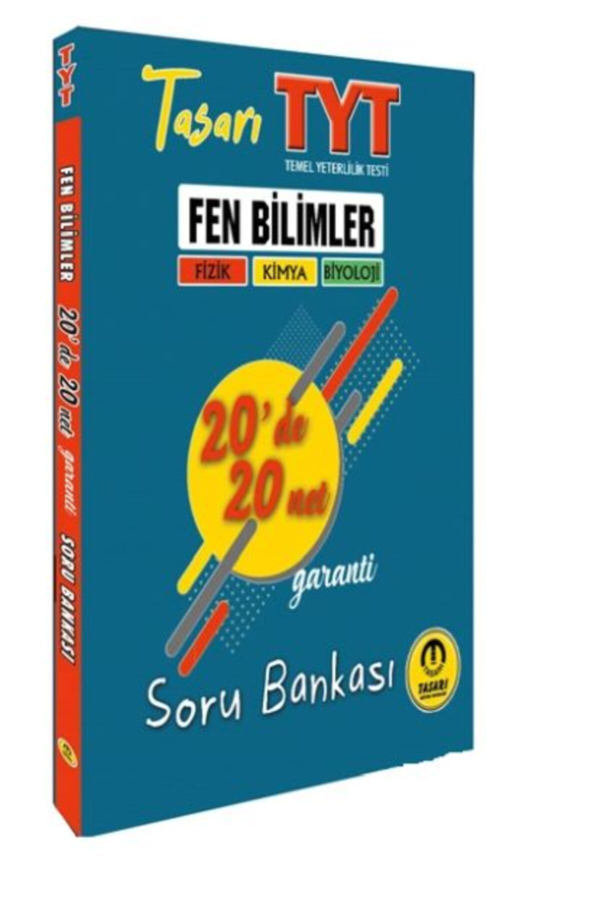 Destek Yayınları Tasarı TYT Fen Bilimleri 20 de 40 Net Soru Bankası