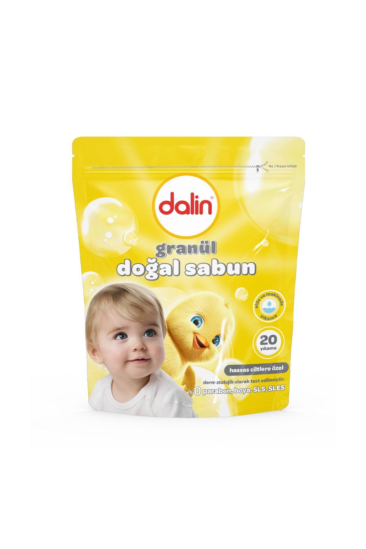 Dalin x 2 Paket Granül Doğal Sabun 1000GR