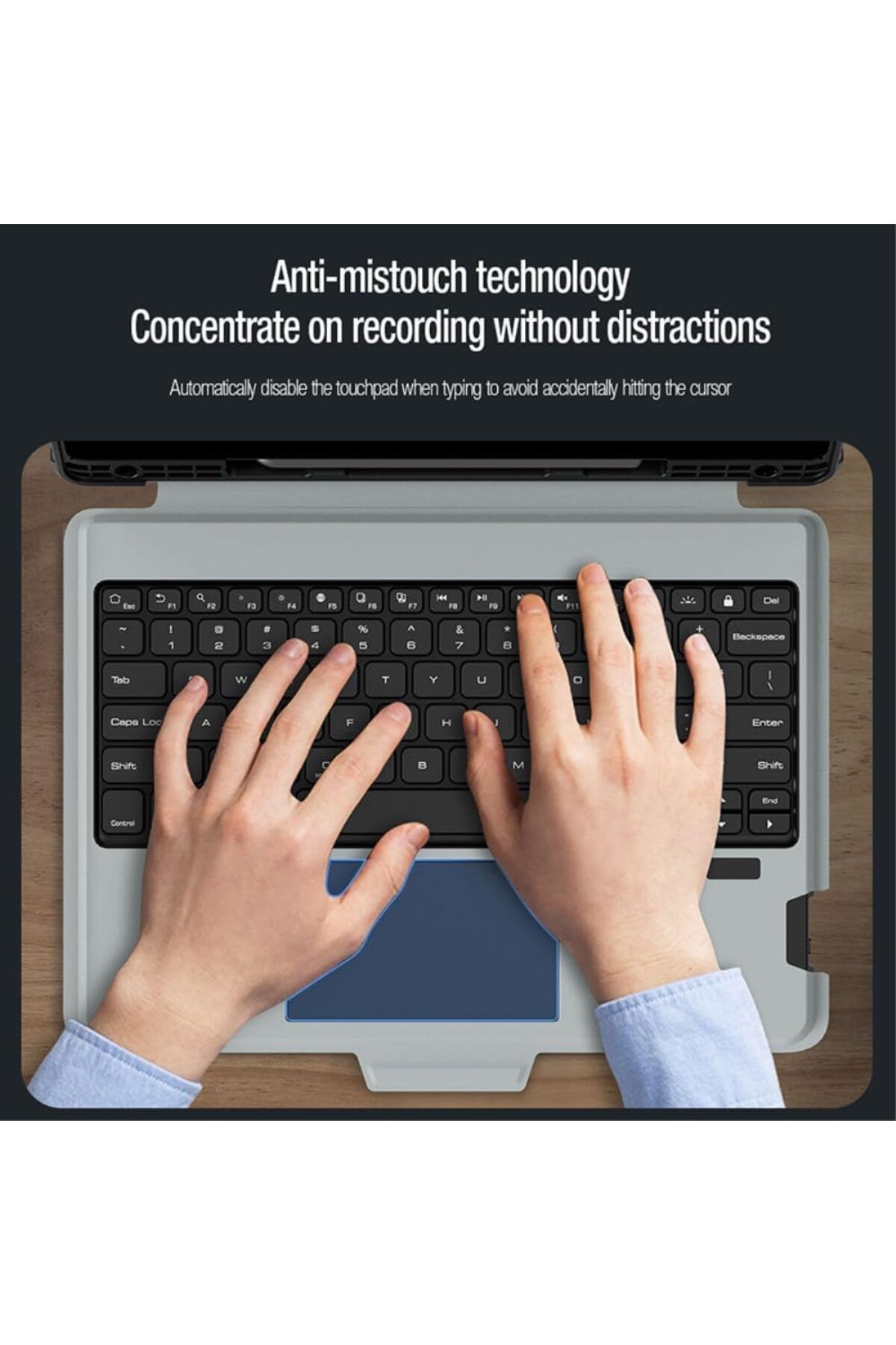erorex-Nillkin Bumper Combo Keyboard Backlit Version Case Designed For Samsung Galaxy Tab S9 FE Plus, Pen 8